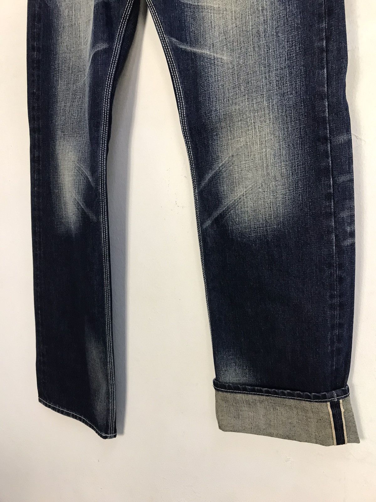 Japanese Brand JapaneseBrand Selvedge Fashion Art Pocket Back Side Jeans Size US 32 / EU 48 - 5 Thumbnail