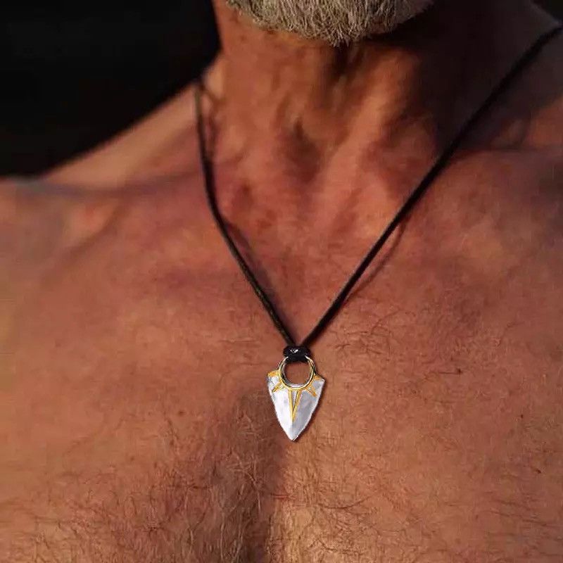 Jewelry Sun Arrow Head Pendant Necklace Size ONE SIZE - 3 Thumbnail