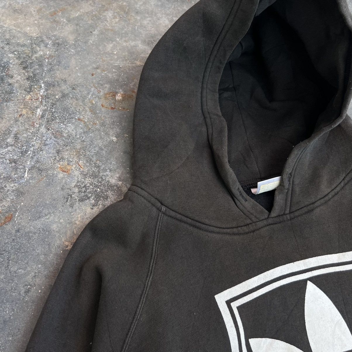Adidas × Vintage Vintage 90’s Adidas Big Logo Mirror Print Pullover Hoodie Size US XL / EU 56 / 4 - 3 Thumbnail