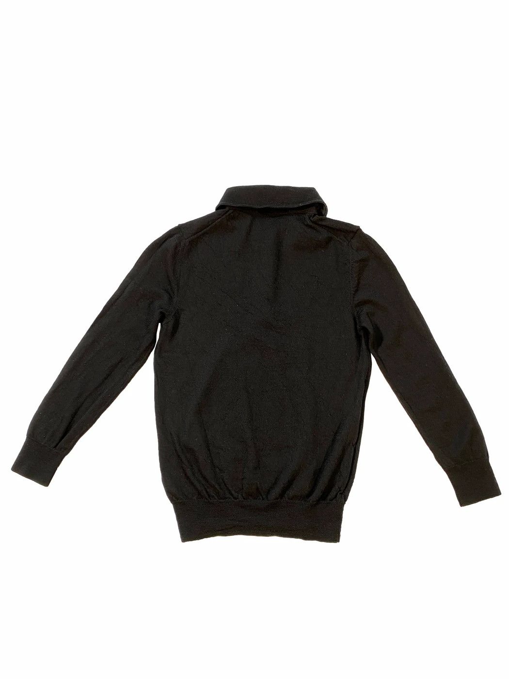 Bottega Veneta ⚡️QUICK SALE⚡️Bottega Veneta Black Polo Long-sleeved Top Size XS / US 0-2 / IT 36-38 - 2 Thumbnail