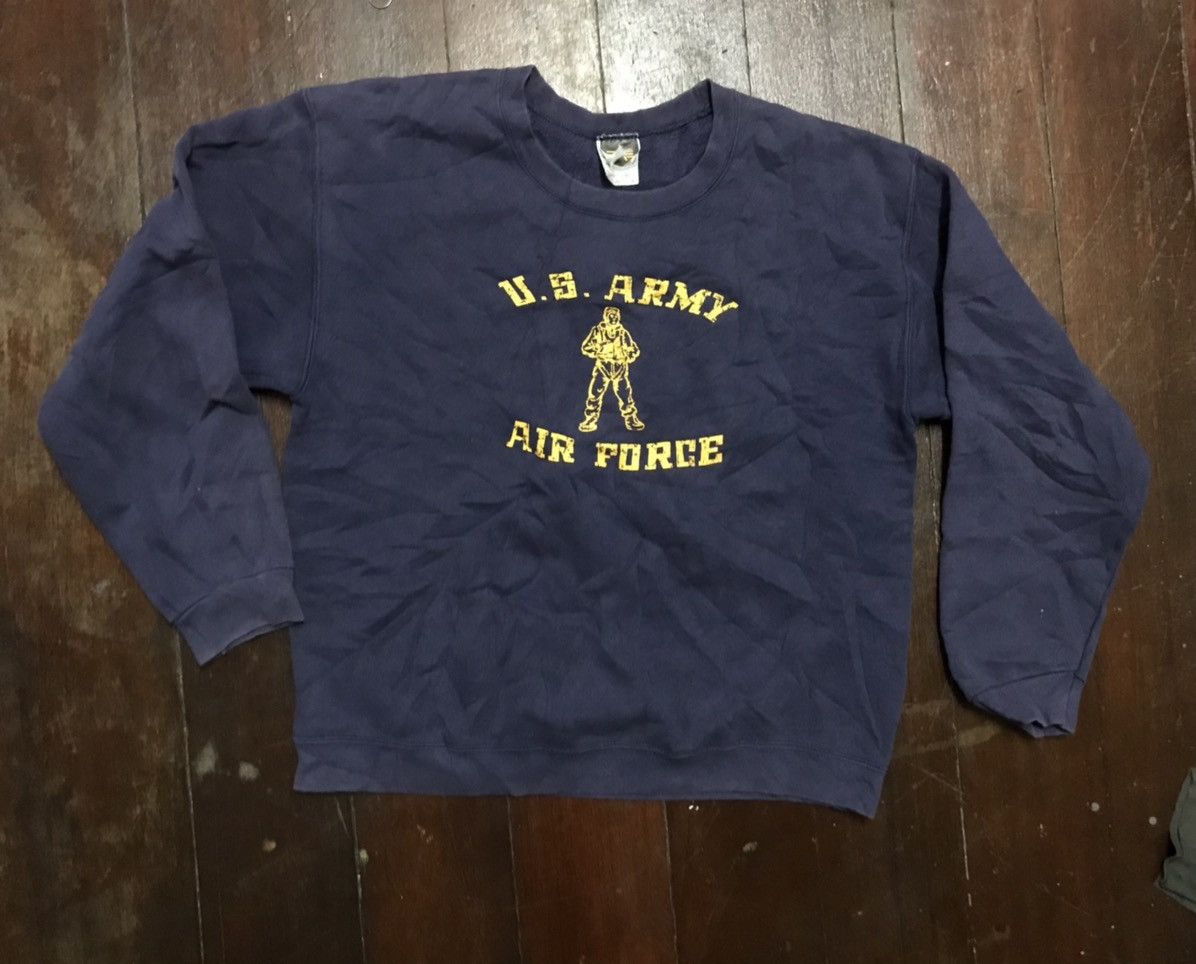 Alpha Industries × Vintage Vintage alpha u.s army Air Force crewneck Size US XL / EU 56 / 4 - 7 Thumbnail