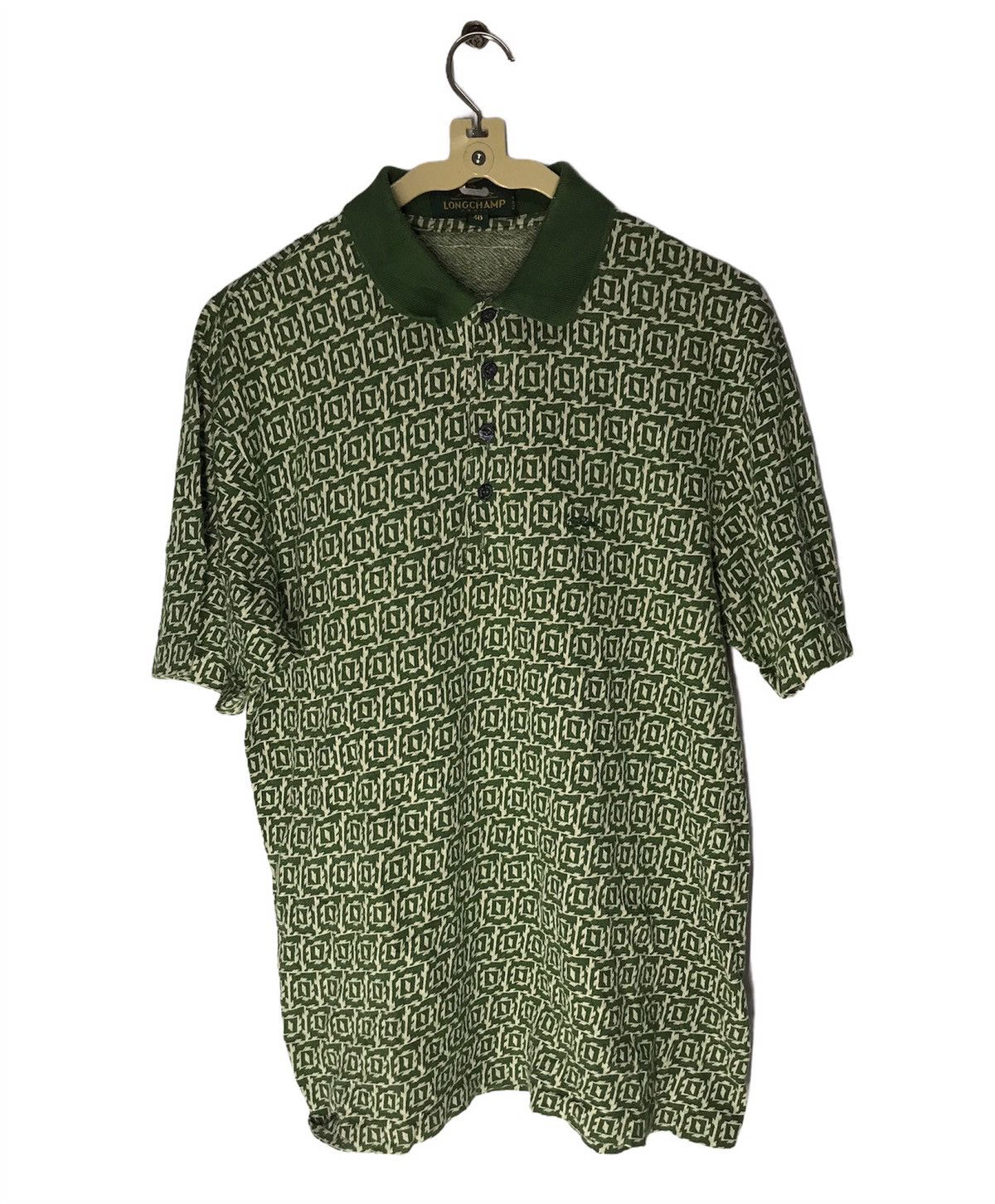 Longchamp × Vintage Vintage longchamp polos tshirt made in Italy Size US M / EU 48-50 / 2 - 1 Thumbnail