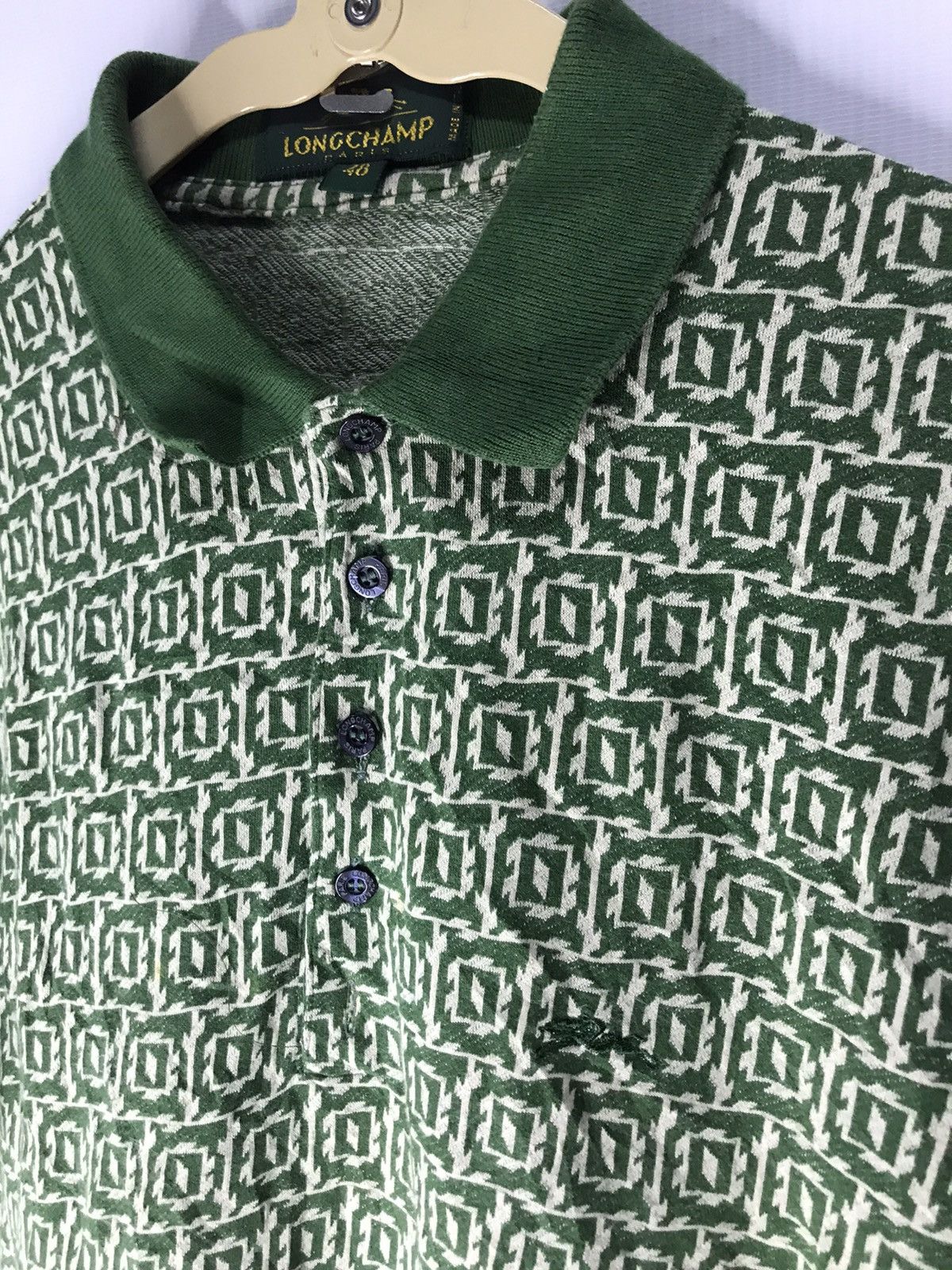 Longchamp × Vintage Vintage longchamp polos tshirt made in Italy Size US M / EU 48-50 / 2 - 4 Thumbnail