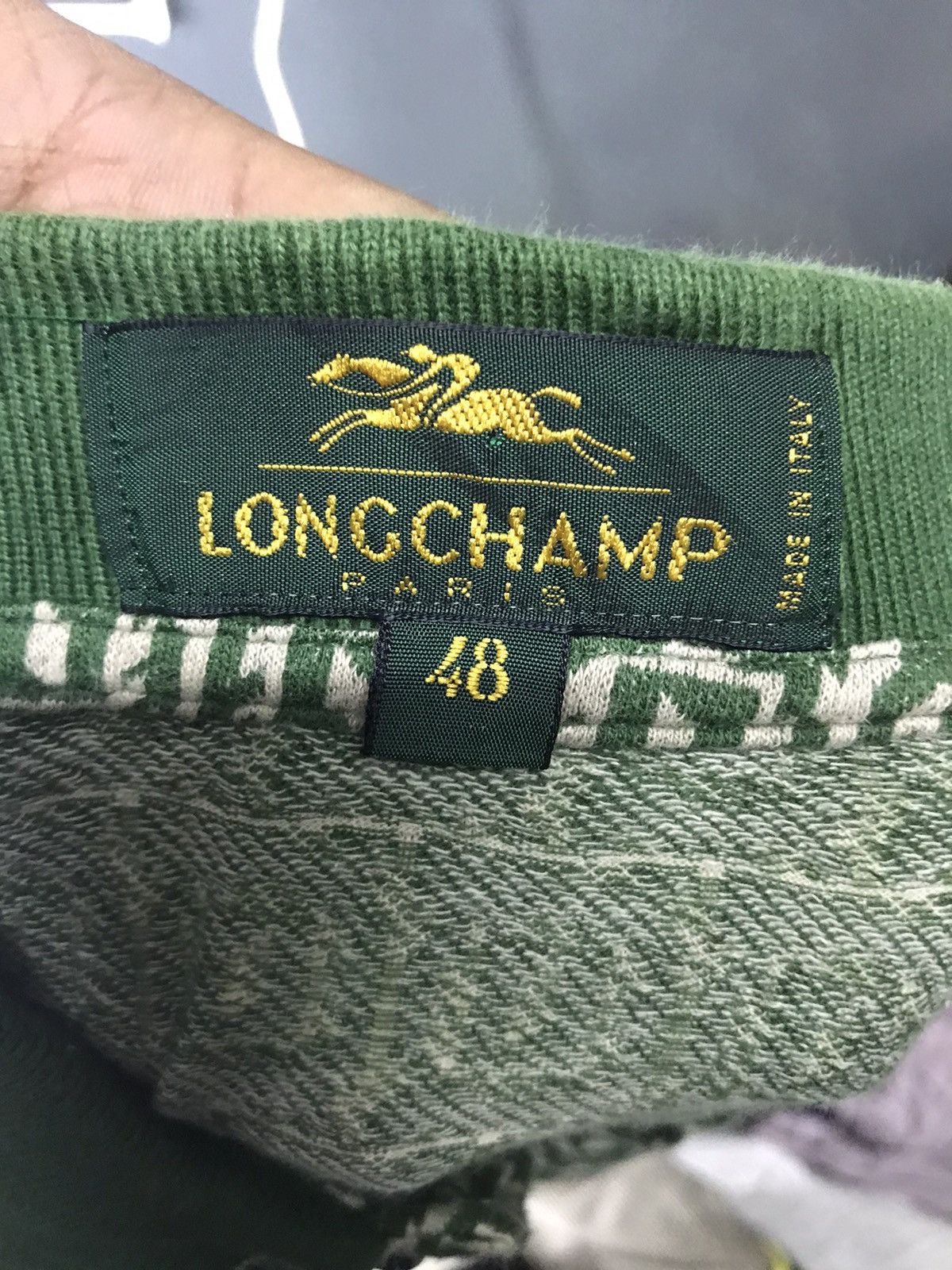 Longchamp × Vintage Vintage longchamp polos tshirt made in Italy Size US M / EU 48-50 / 2 - 3 Thumbnail
