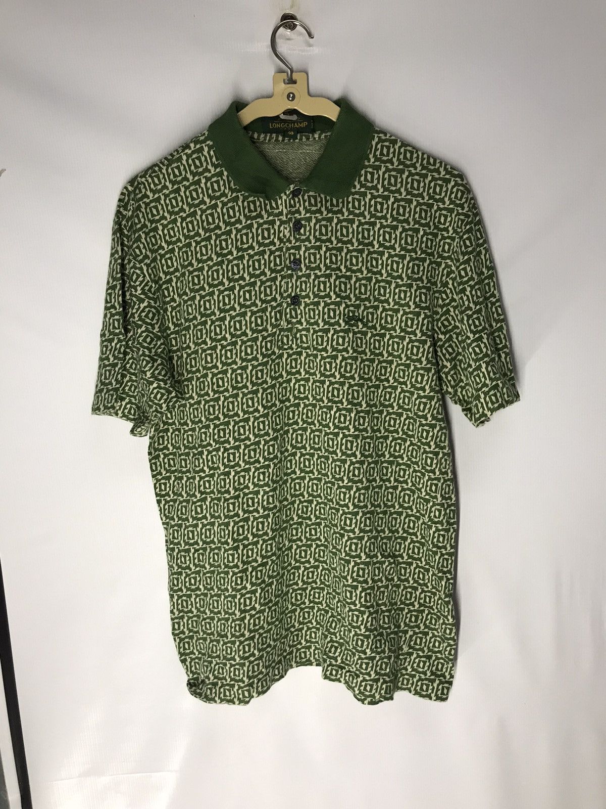 Longchamp × Vintage Vintage longchamp polos tshirt made in Italy Size US M / EU 48-50 / 2 - 5 Thumbnail