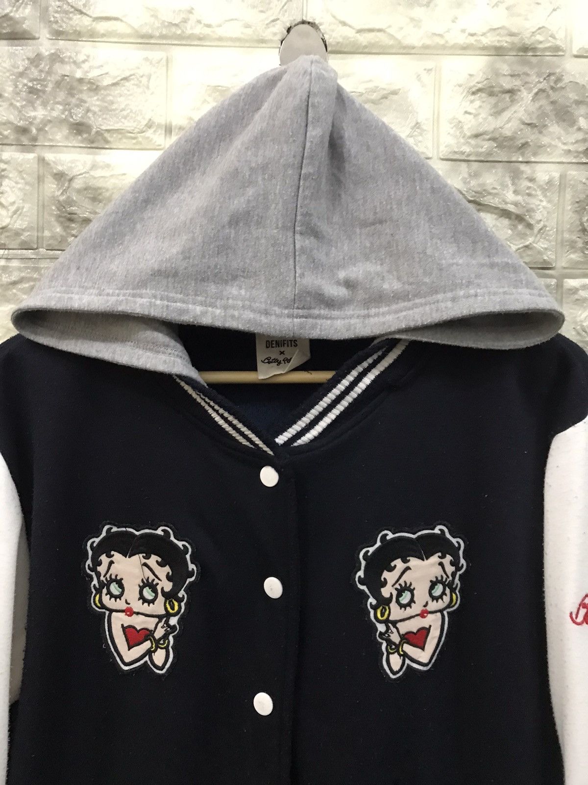 Cartoon Network Benifits x Betty Boop Varsity Jacket Size US M / EU 48-50 / 2 - 3 Thumbnail