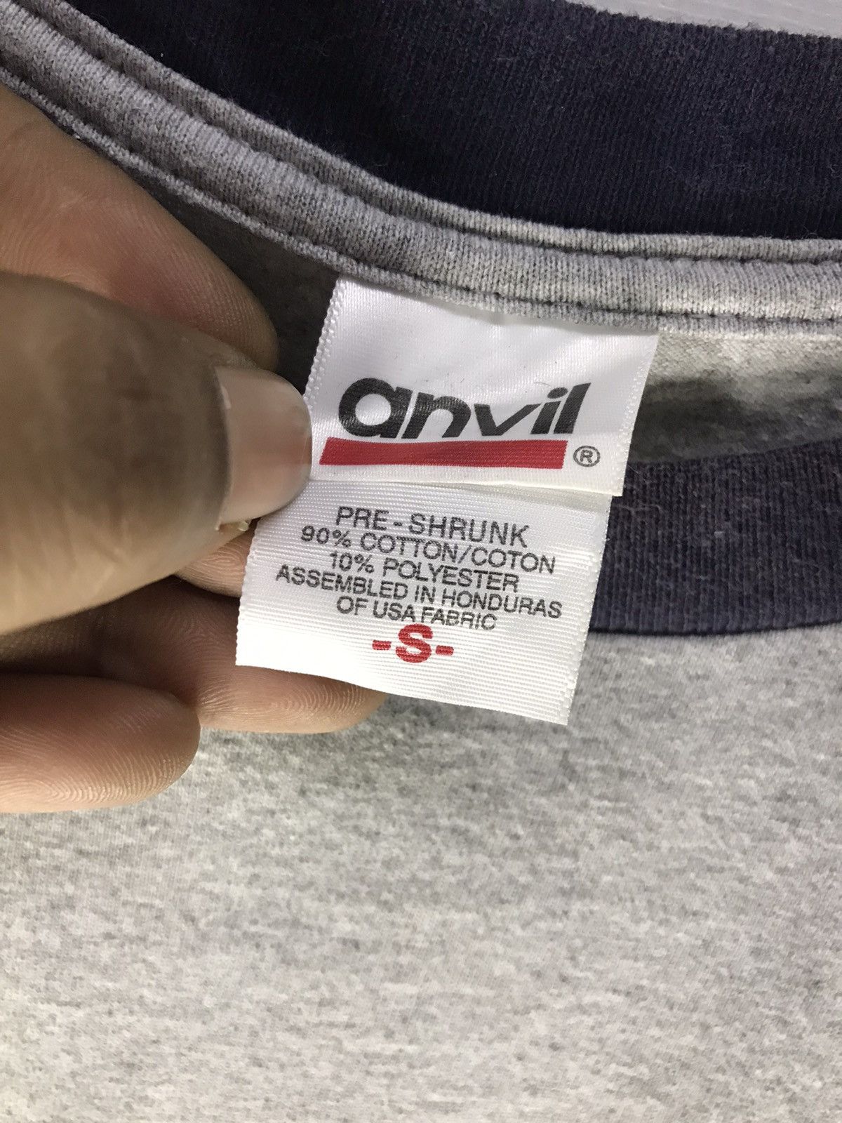 Anvil × Vintage Vintage ringer tee by anvil Size US S / EU 44-46 / 1 - 4 Thumbnail
