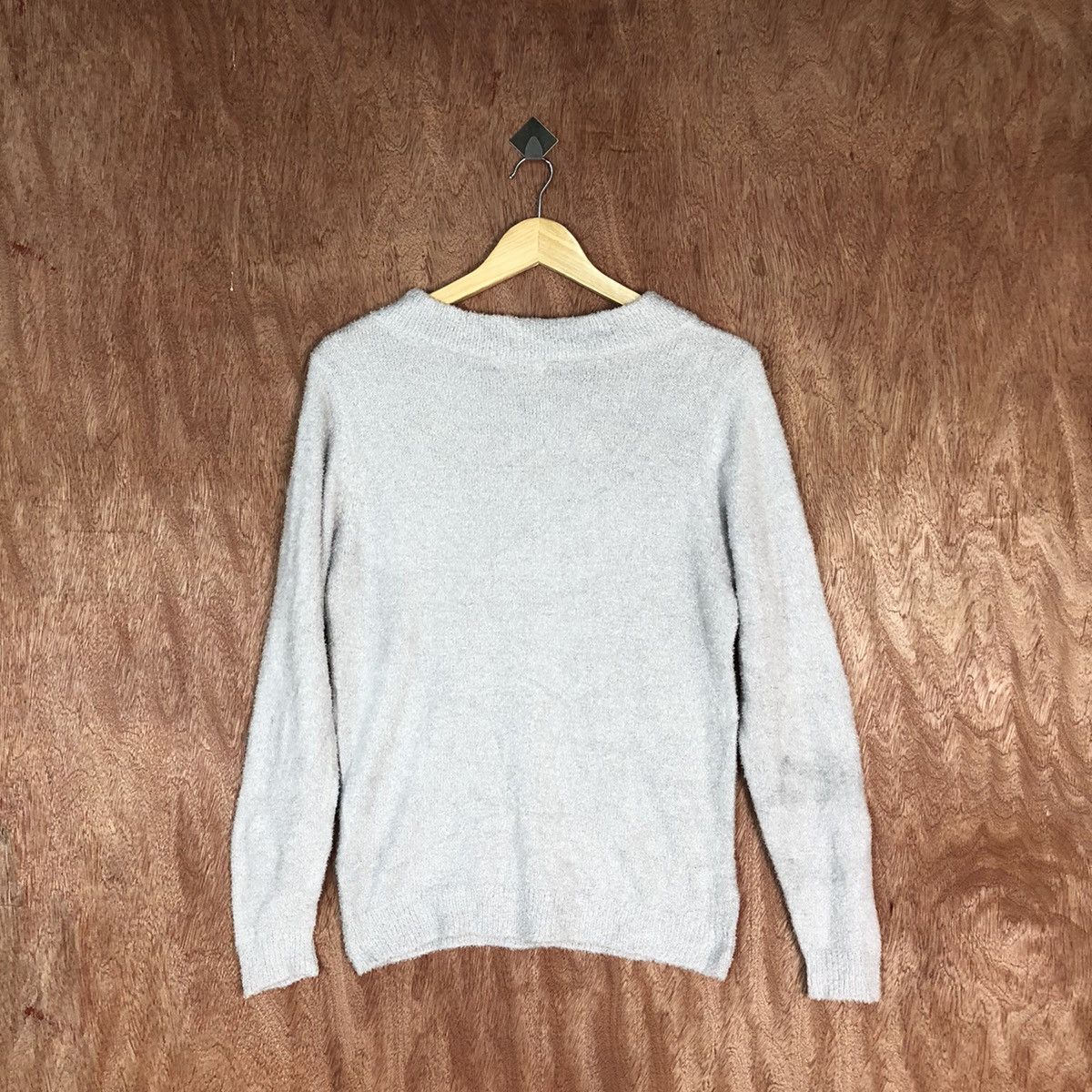 Japanese Brand Khalita Shag Shaggy Fur Mohair Knitwear #6727 Size US M / EU 48-50 / 2 - 8 Thumbnail