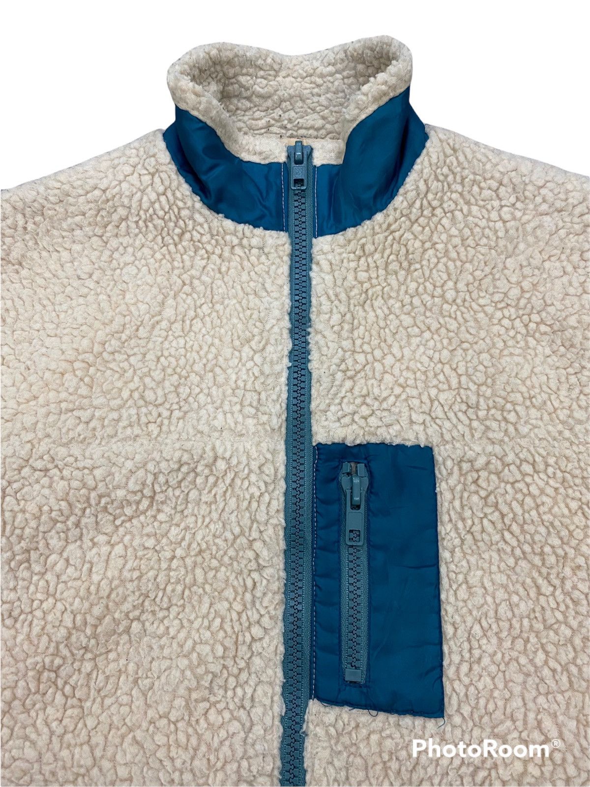 Japanese Brand Japanese Brand Kutir Sherpa Fleece Zip Jacket Size US L / EU 52-54 / 3 - 3 Thumbnail