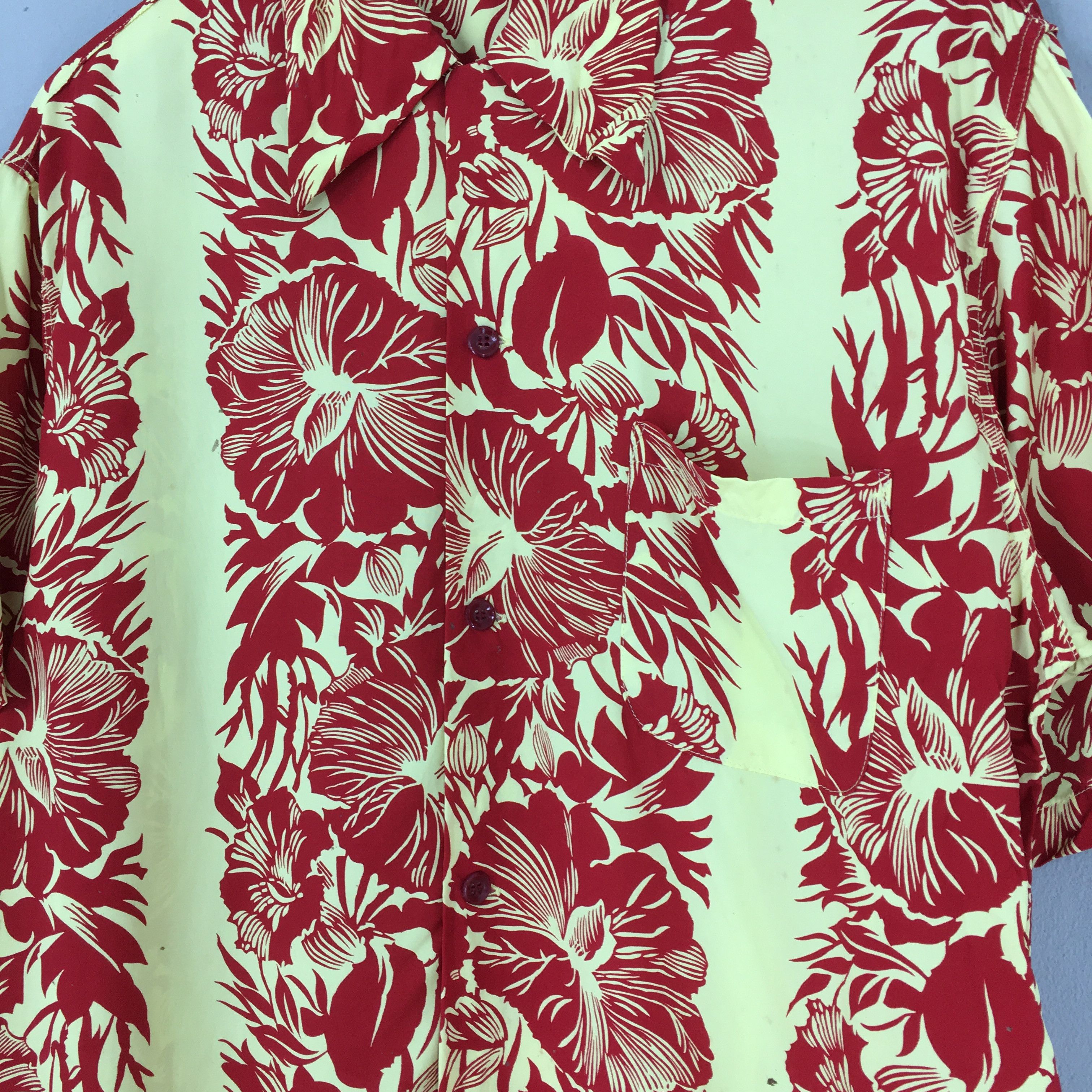 Japanese Brand × Sun Surf Vintage Hawaiian Floral Hibiscus Sun Surf Japan Shirt Size US L / EU 52-54 / 3 - 4 Thumbnail