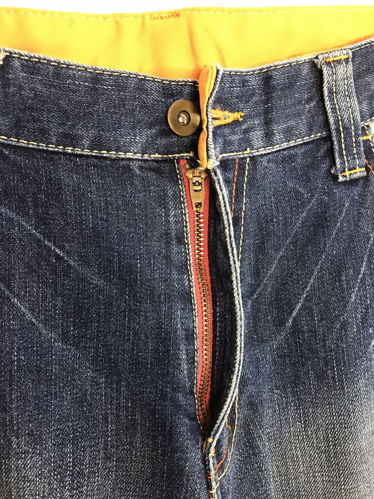 Japanese Brand × Vintage Vintage JapaneseBrand Embroidery Lion Denim Jeans Size US 38 / EU 54 - 9 Thumbnail
