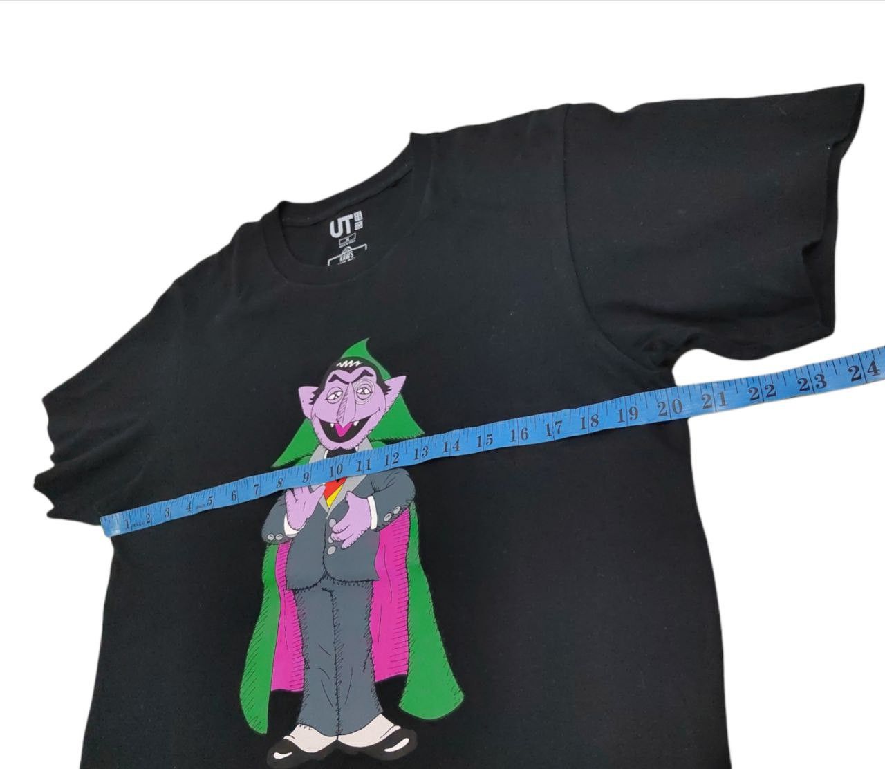 Cartoon Network × Japanese Brand × Kaws Kaws Sesame Street Count von Count Elmo Uniqlo Size US M / EU 48-50 / 2 - 6 Thumbnail