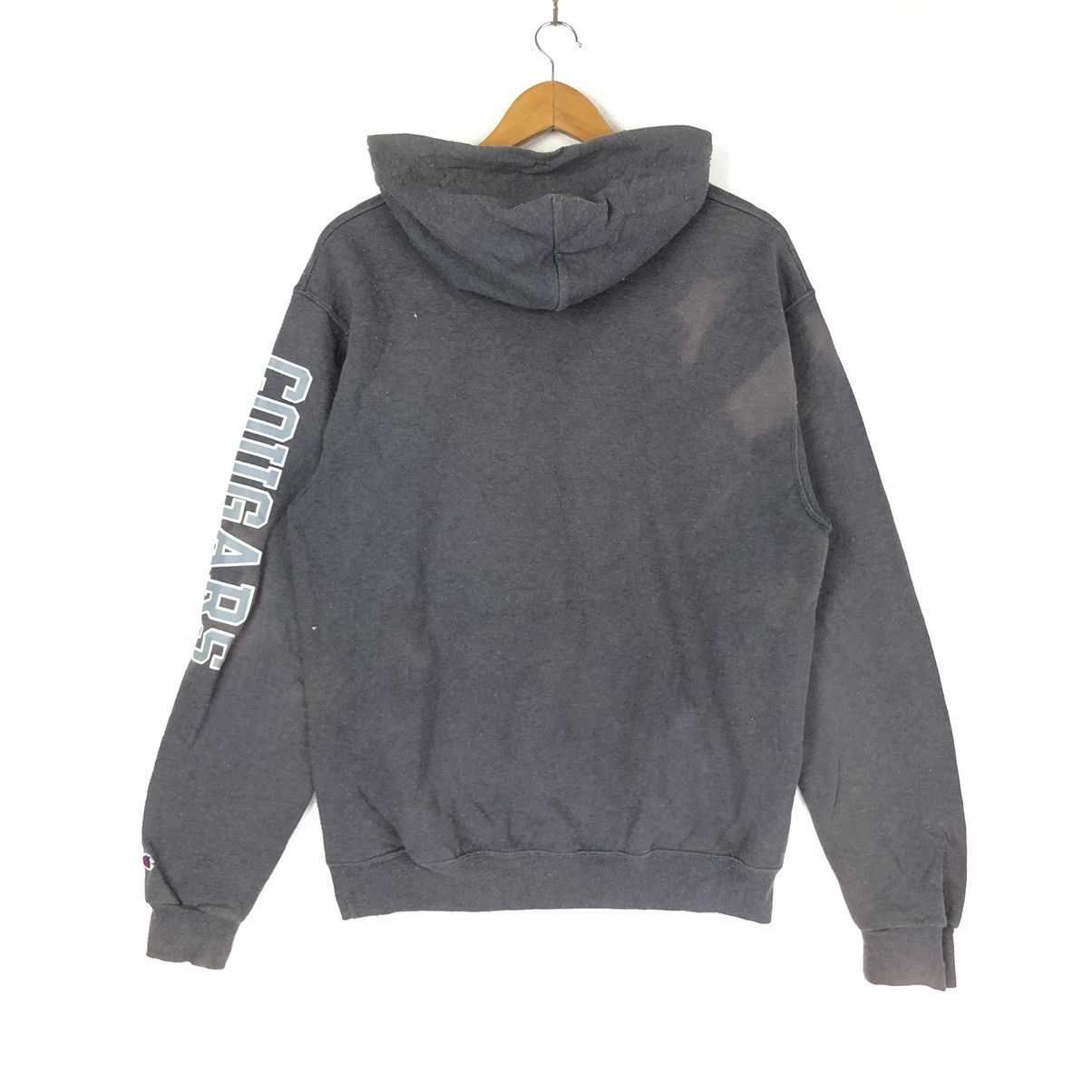 Champion × Vintage Vintage Champion Washington Reverse Weave faded Hoodie Size US M / EU 48-50 / 2 - 8 Thumbnail