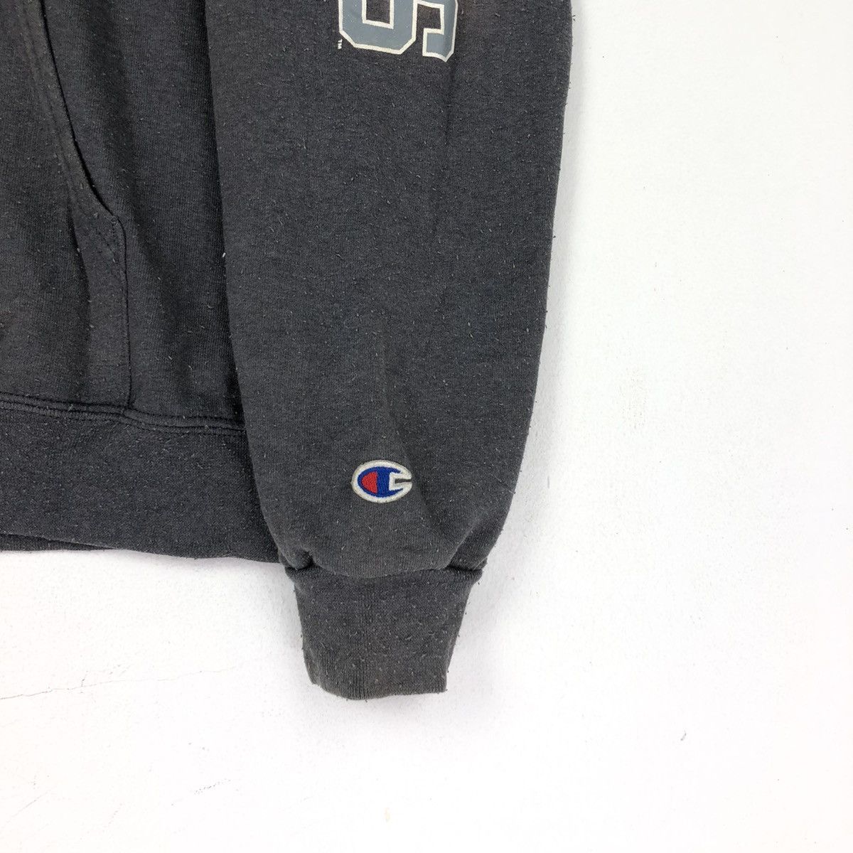 Champion × Vintage Vintage Champion Washington Reverse Weave faded Hoodie Size US M / EU 48-50 / 2 - 6 Thumbnail