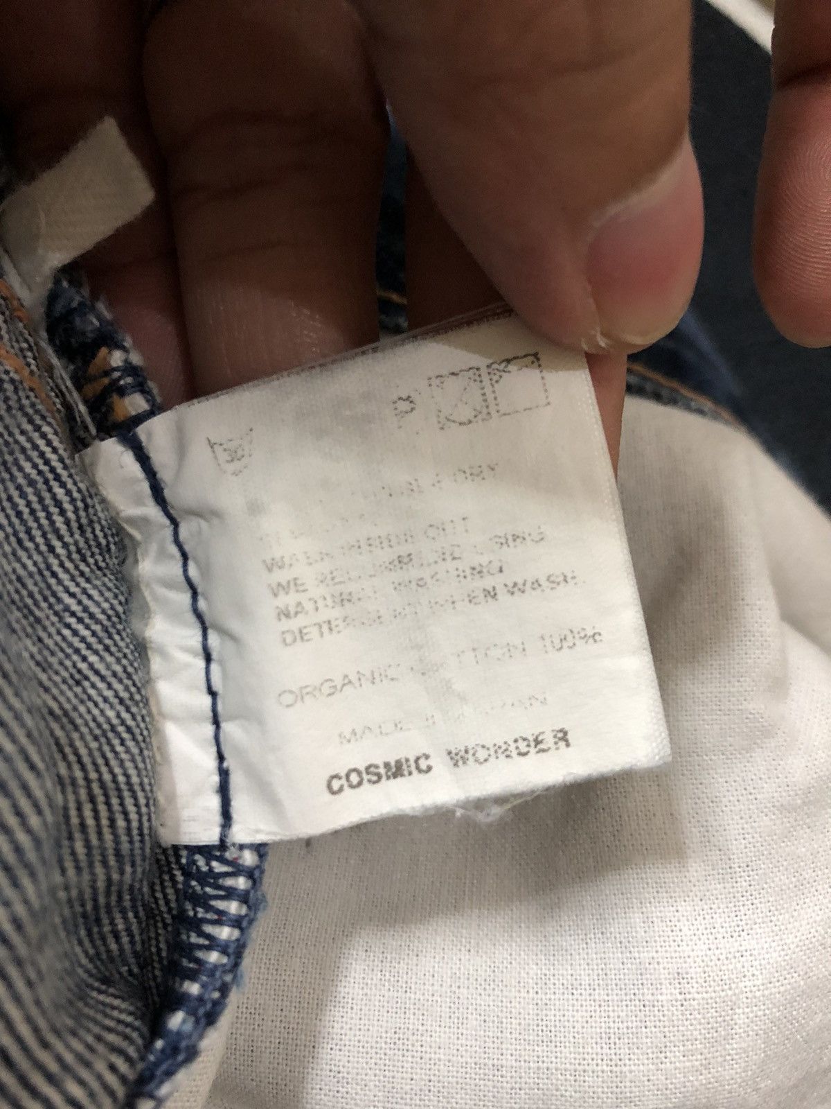 Cosmic Wonder × Japanese Brand × Vintage VINTAGE COSMIC WONDER SELVEDGE JAPANESE BRAND DENIM JEANS Size US 29 - 6 Thumbnail