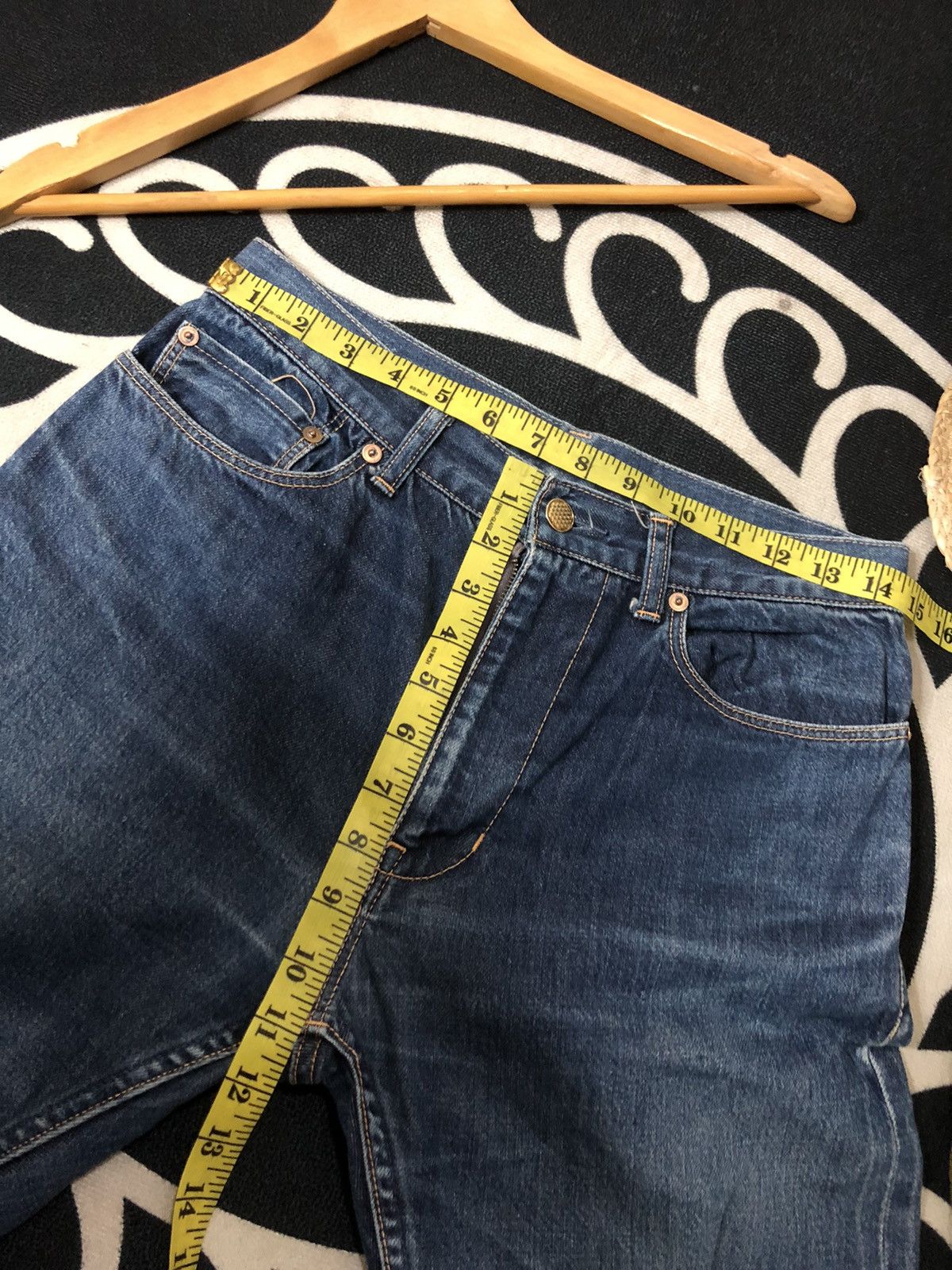 Cosmic Wonder × Japanese Brand × Vintage VINTAGE COSMIC WONDER SELVEDGE JAPANESE BRAND DENIM JEANS Size US 29 - 15 Thumbnail