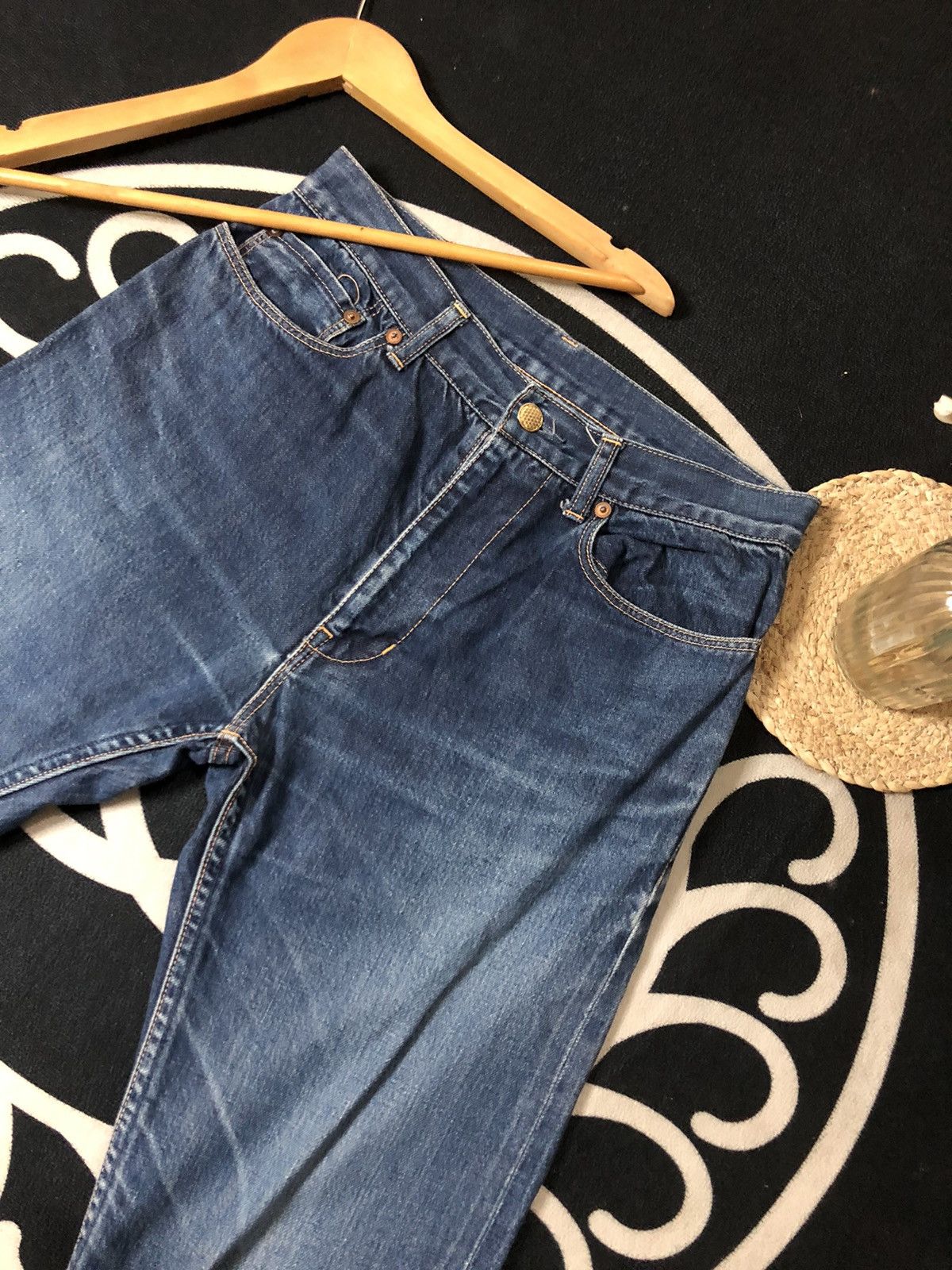 Cosmic Wonder × Japanese Brand × Vintage VINTAGE COSMIC WONDER SELVEDGE JAPANESE BRAND DENIM JEANS Size US 29 - 2 Thumbnail