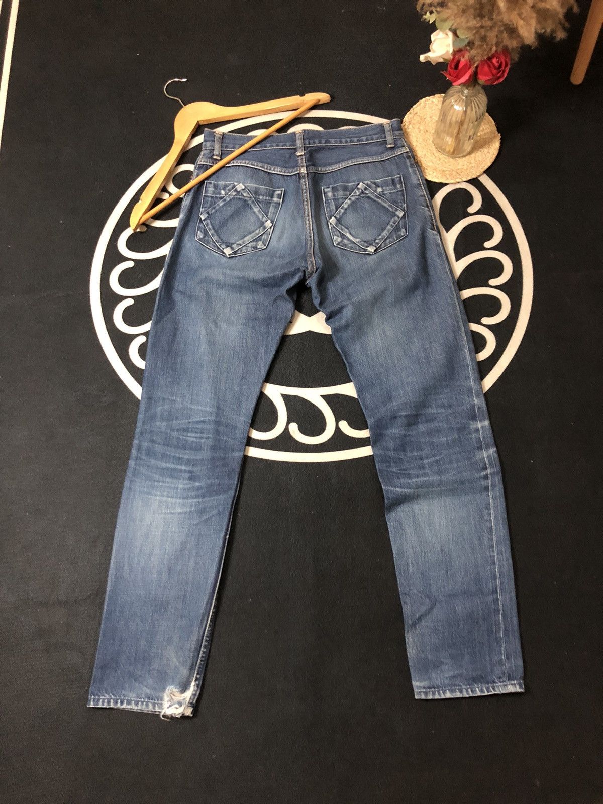 Cosmic Wonder × Japanese Brand × Vintage VINTAGE COSMIC WONDER SELVEDGE JAPANESE BRAND DENIM JEANS Size US 29 - 8 Thumbnail