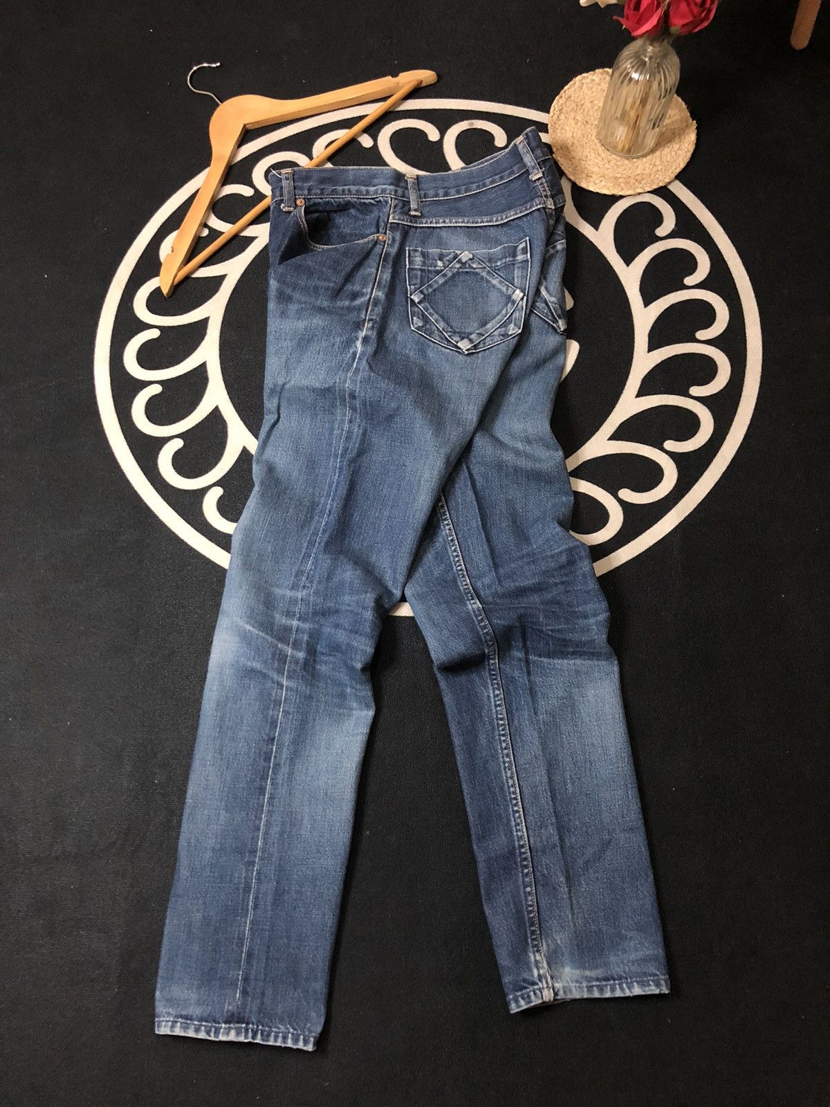 Cosmic Wonder × Japanese Brand × Vintage VINTAGE COSMIC WONDER SELVEDGE JAPANESE BRAND DENIM JEANS Size US 29 - 13 Thumbnail