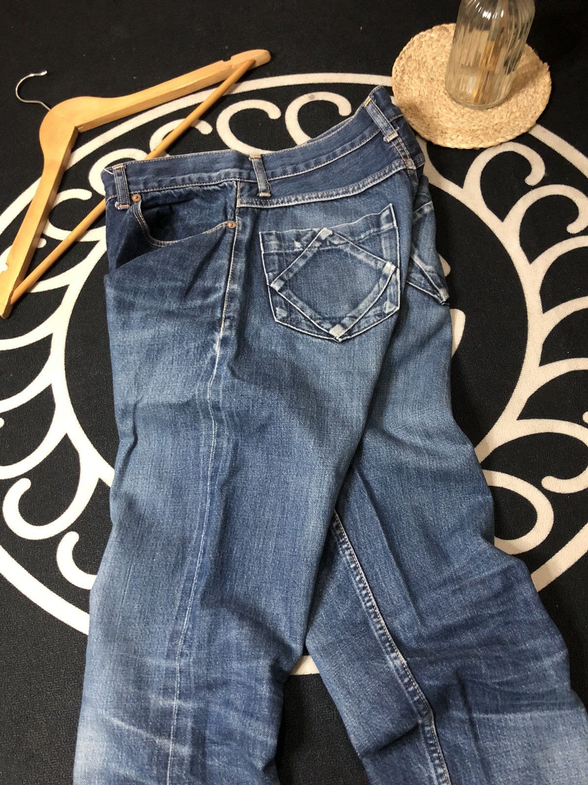 Cosmic Wonder × Japanese Brand × Vintage VINTAGE COSMIC WONDER SELVEDGE JAPANESE BRAND DENIM JEANS Size US 29 - 14 Thumbnail