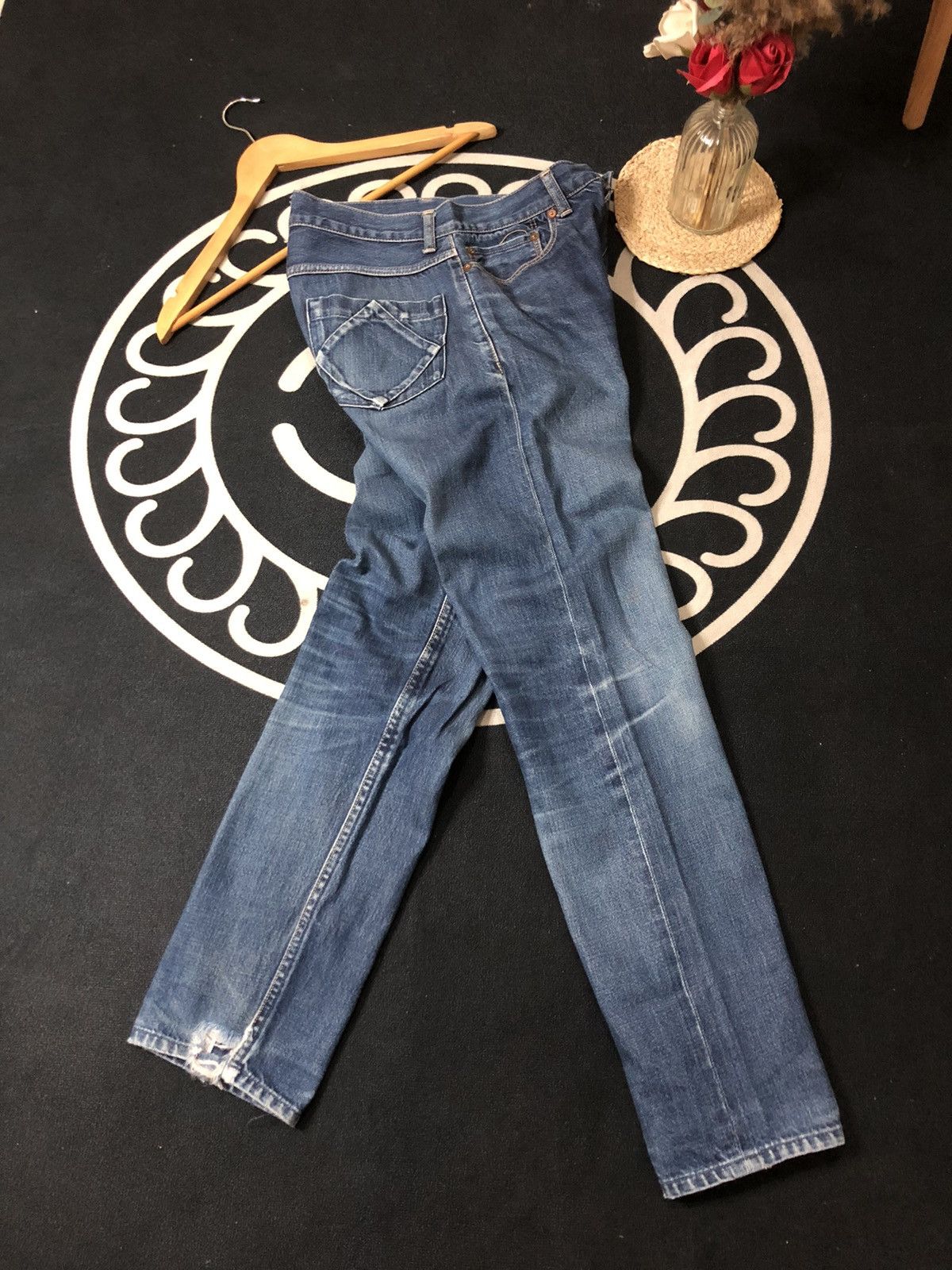 Cosmic Wonder × Japanese Brand × Vintage VINTAGE COSMIC WONDER SELVEDGE JAPANESE BRAND DENIM JEANS Size US 29 - 11 Thumbnail