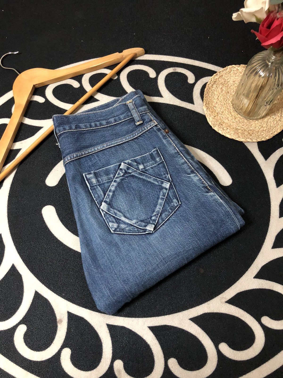 Cosmic Wonder × Japanese Brand × Vintage VINTAGE COSMIC WONDER SELVEDGE JAPANESE BRAND DENIM JEANS Size US 29 - 18 Thumbnail