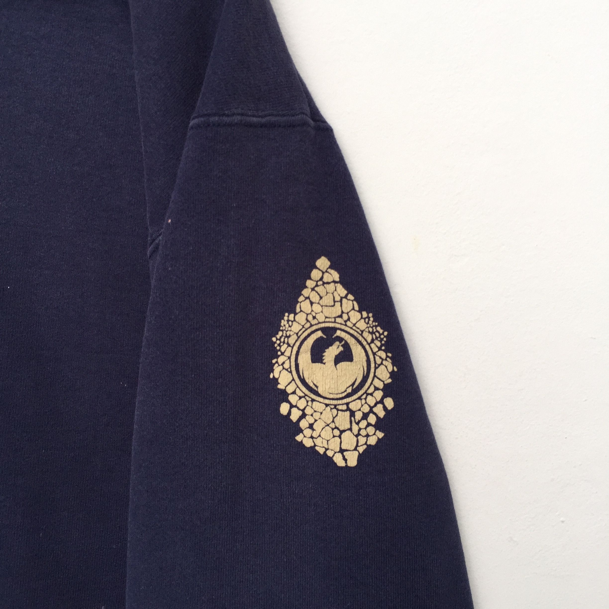 Fruit Of The Loom × Japanese Brand × Vintage Vintage Sweatshirt 80s DRAGON OPTICAL Big Logo Size US L / EU 52-54 / 3 - 5 Thumbnail