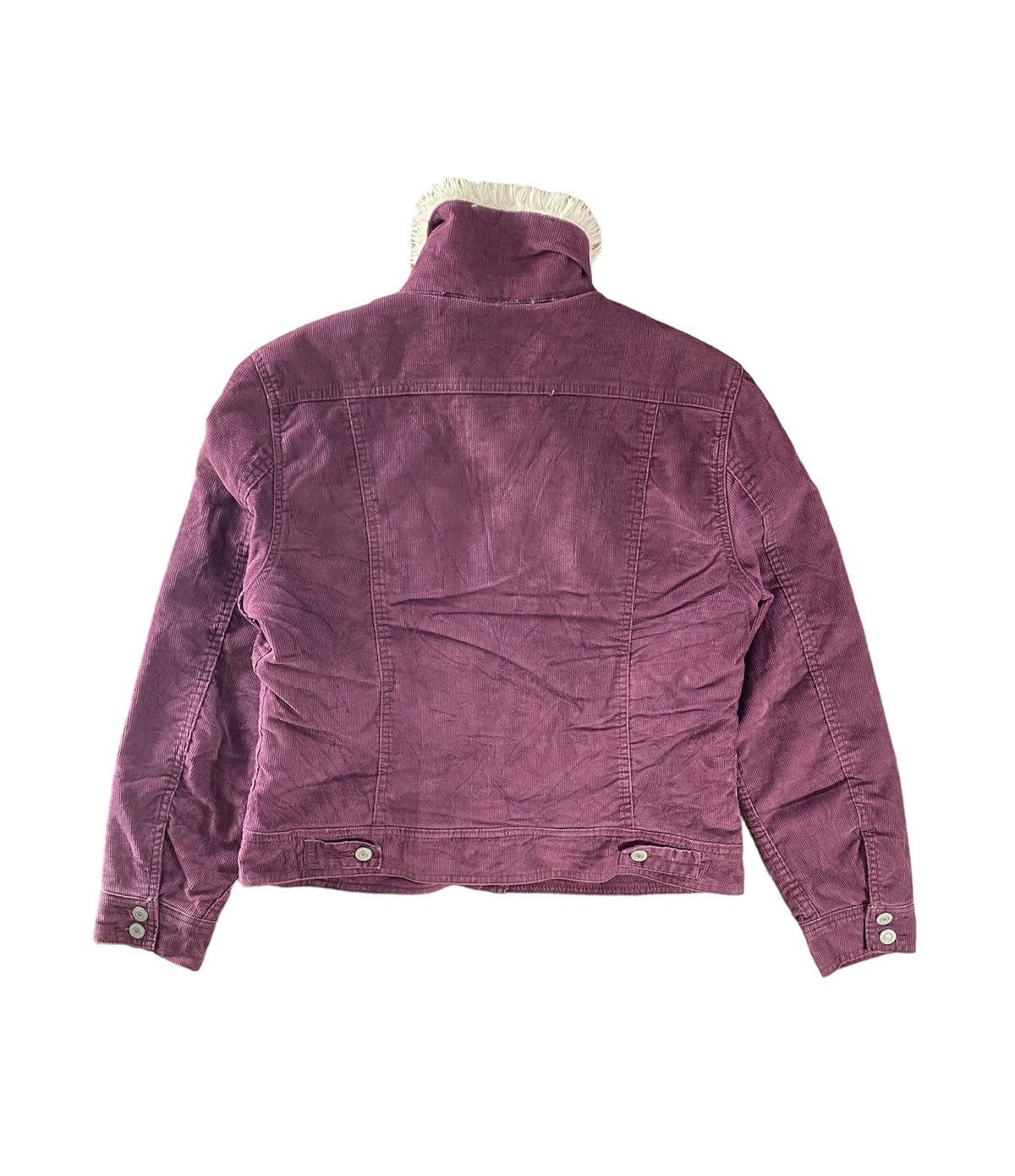 Levi's × Levi's Vintage Clothing × Vintage Vintage Coudroy Levis Jacket Fur Wool size L for Women Size L / US 10 / IT 46 - 2 Thumbnail