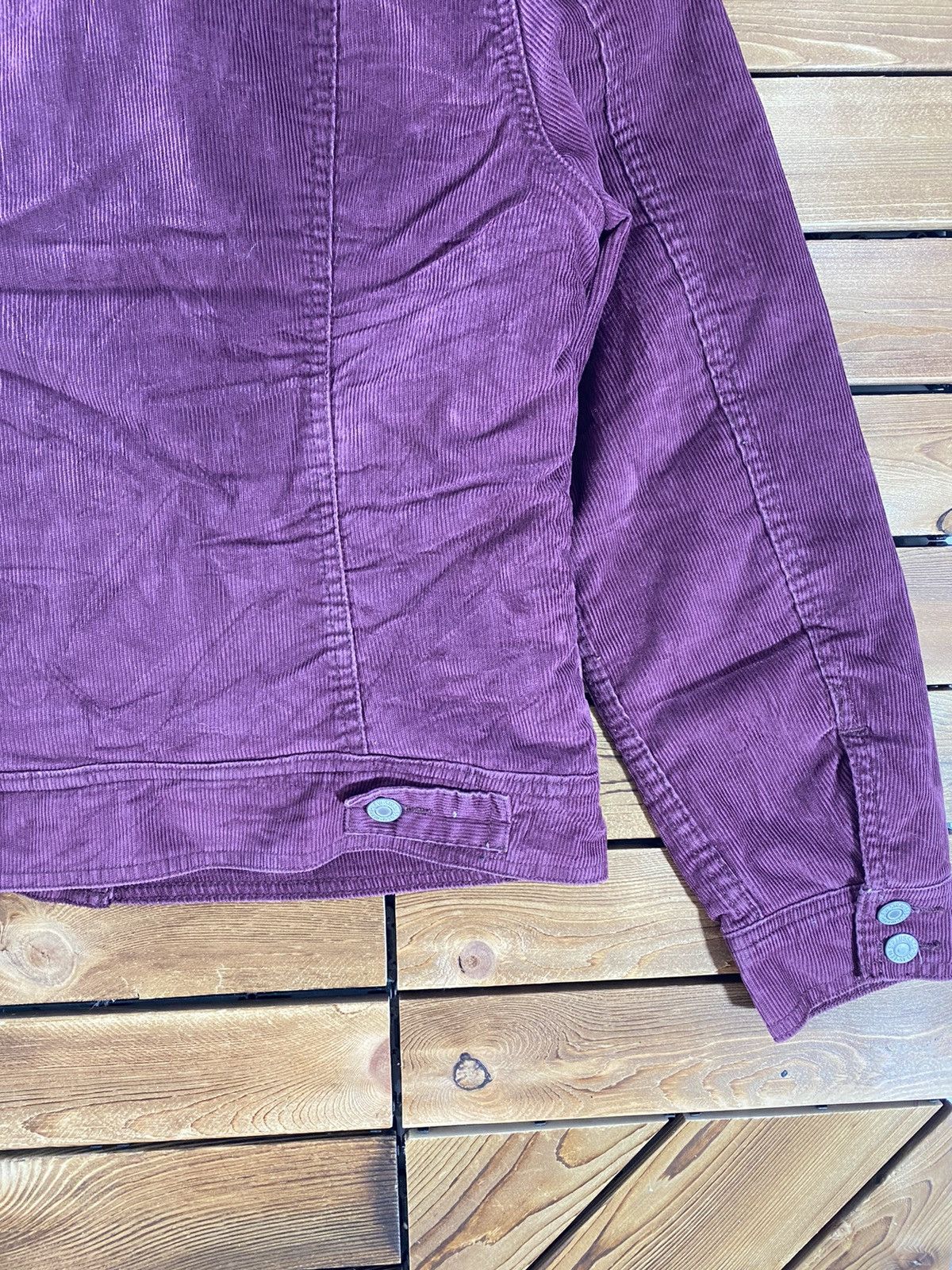 Levi's × Levi's Vintage Clothing × Vintage Vintage Coudroy Levis Jacket Fur Wool size L for Women Size L / US 10 / IT 46 - 7 Thumbnail