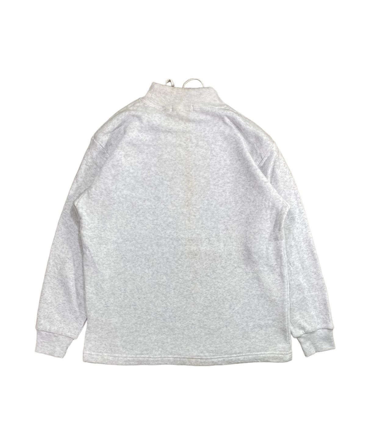 Valentino × Vintage Vintage Gianni Valentino Sweatshirt Big Logo White Grey M Size US M / EU 48-50 / 2 - 5 Thumbnail