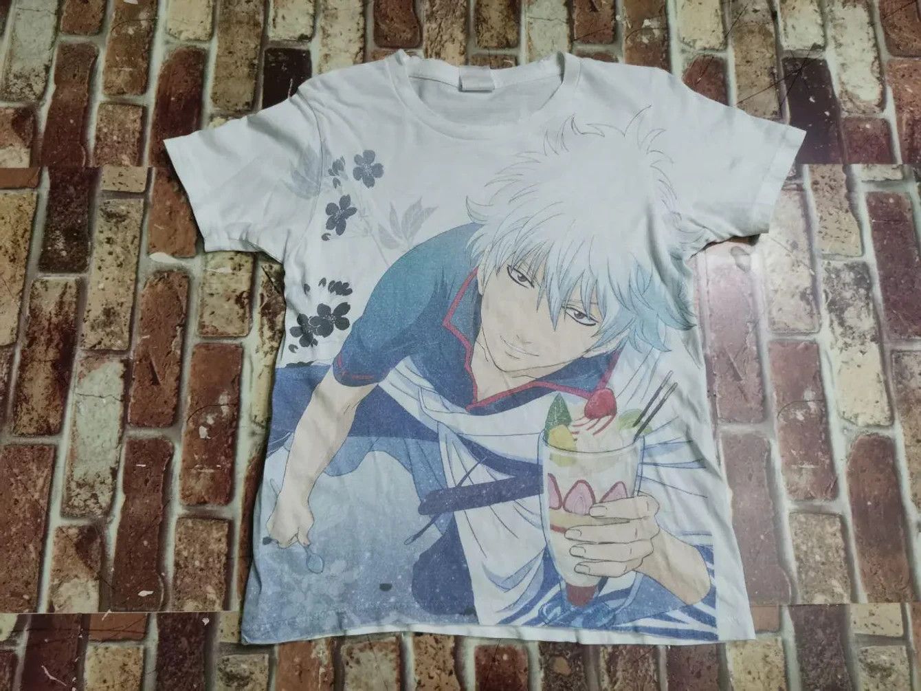 Anime × Cartoon Network × Japanese Brand Anime Gintama COSPA Full Print Defect / Evangelion/ Hunter Size US S / EU 44-46 / 1 - 4 Thumbnail