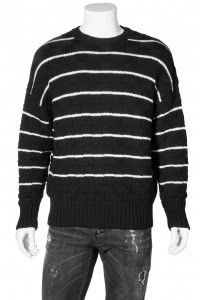 AMI AMI PARIS Striped Knit Sweater XL Size US XL / EU 56 / 4 - 6 Thumbnail