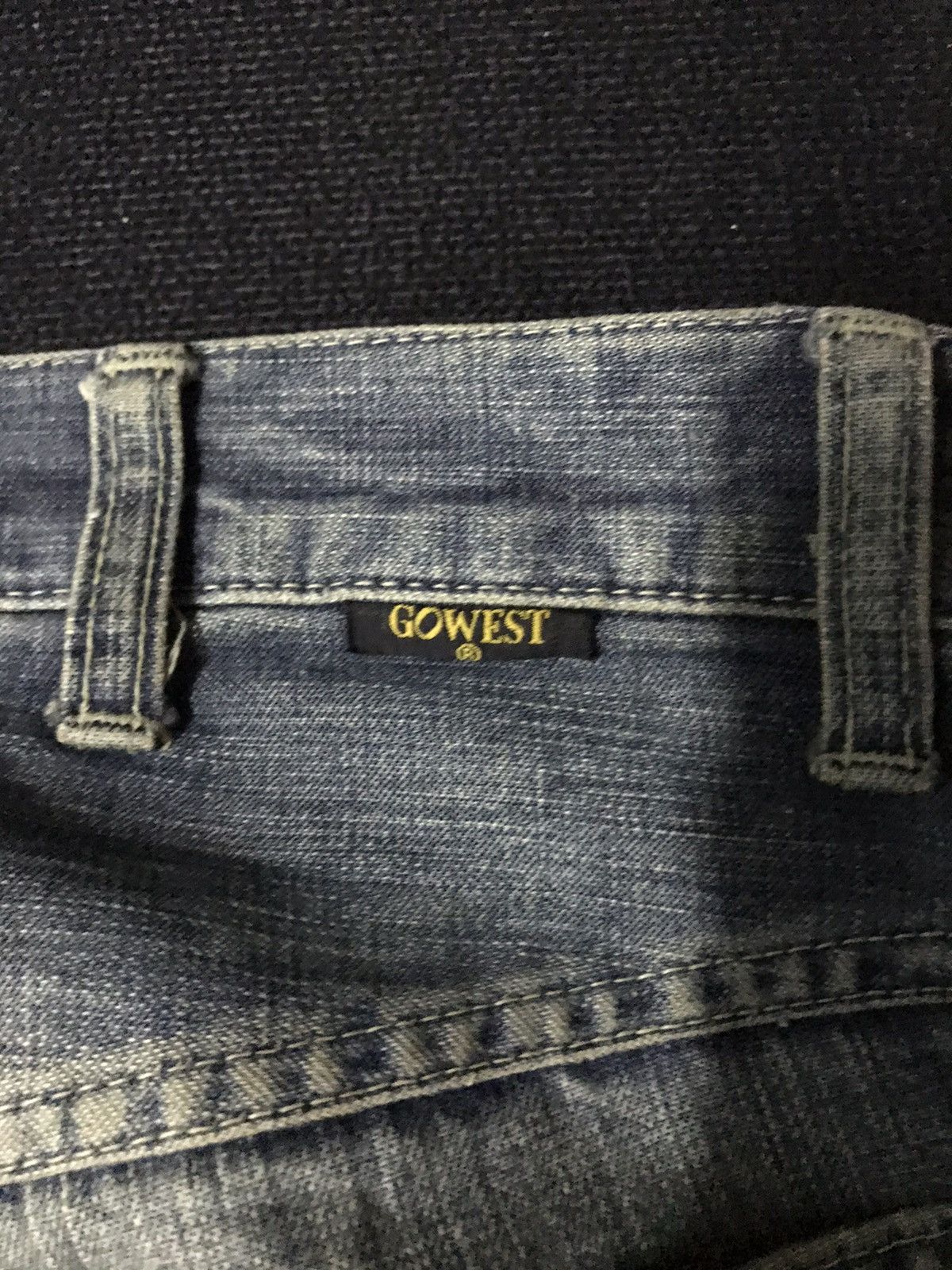 Japanese Brand GOWEST TOKYO WORK/MILITARY DISTRESSED DENIM Size US 30 / EU 46 - 14 Thumbnail