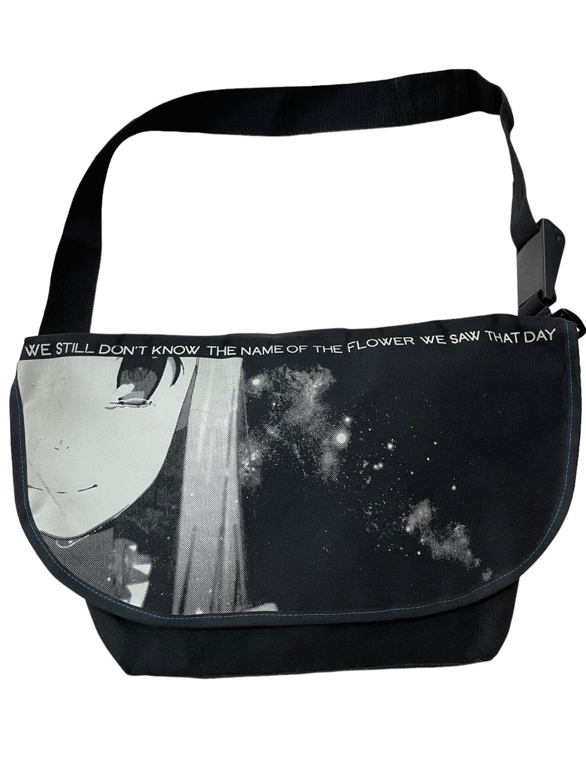 20471120 ANOHANA PROJECT ANIME MESSENGER BAG FLOWER WE SEE THAT DAY Size ONE SIZE - 2 Thumbnail