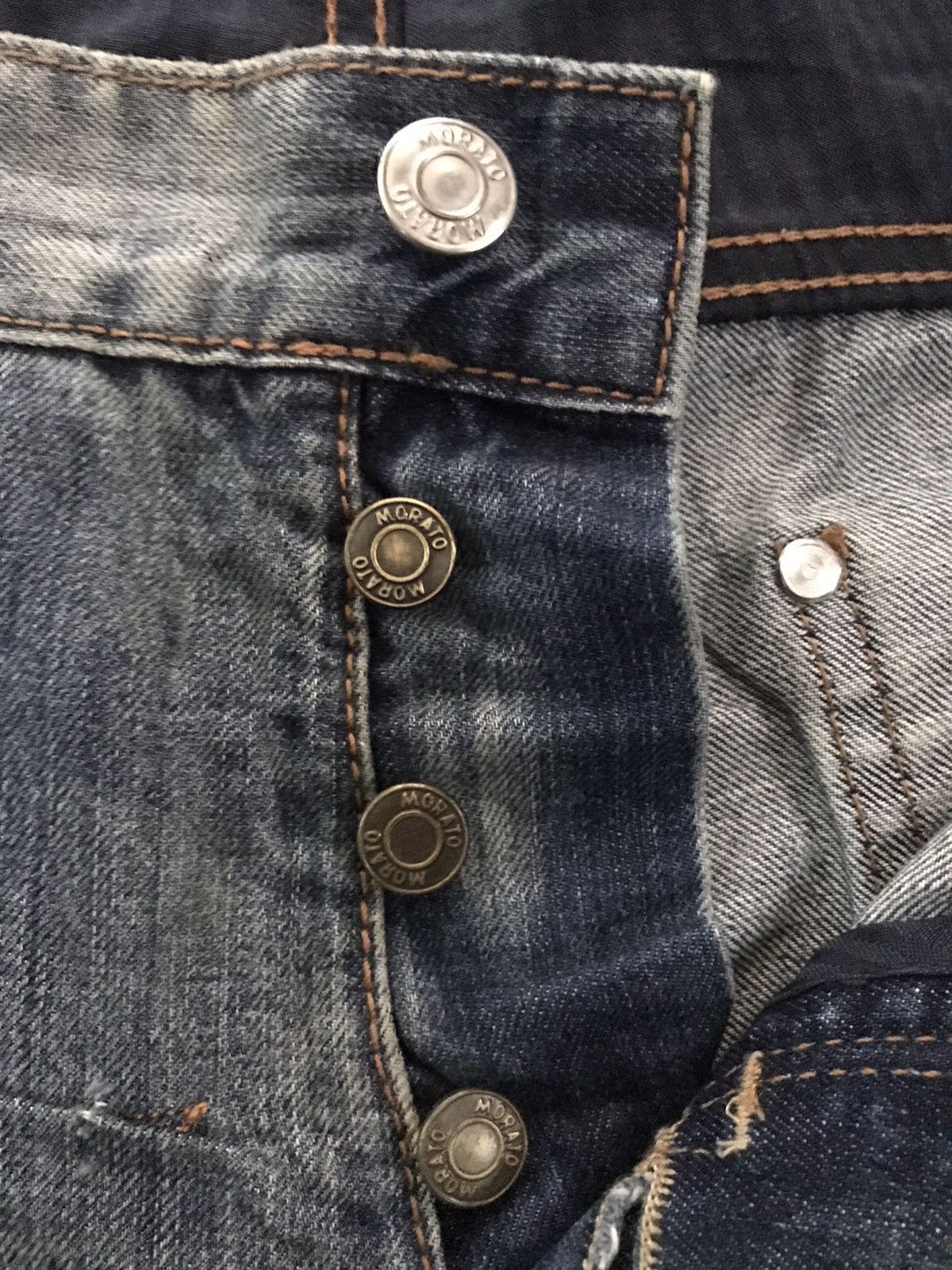 Antony Morato × Designer ANTONY MORATO DISTRESSED PATCH WORK DENIM Size US 35 - 7 Thumbnail