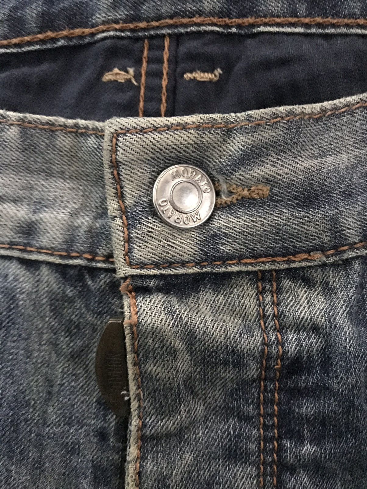 Antony Morato × Designer ANTONY MORATO DISTRESSED PATCH WORK DENIM Size US 35 - 5 Thumbnail