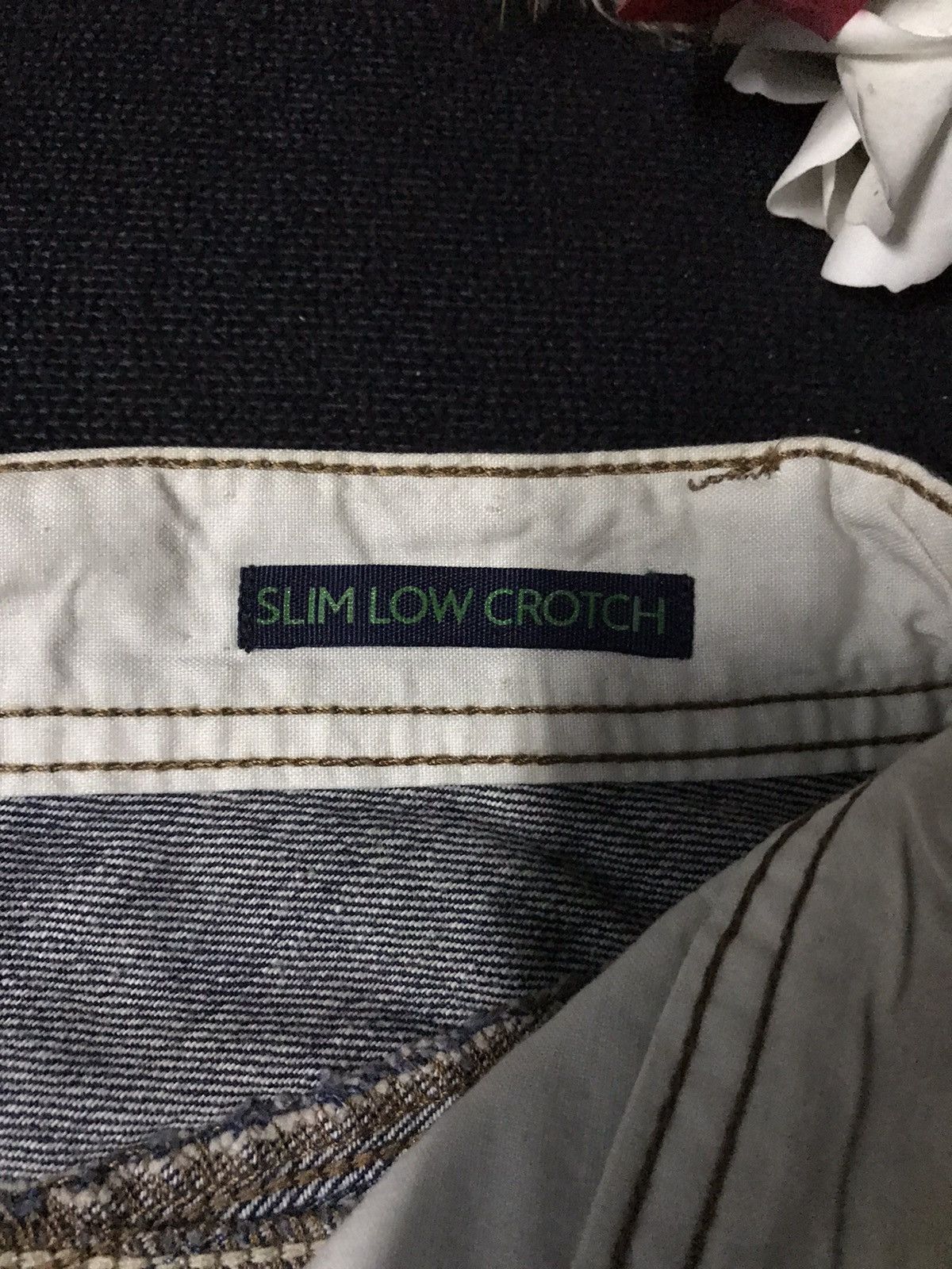 Benetton × United Colors Of Benetton BENETTON DISTRESSED BLUE INDIGO SLIM SKINNY FIT DENIM Size US 29 - 7 Thumbnail