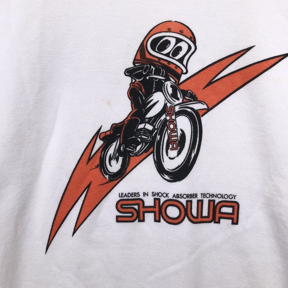 Japanese Brand × Vintage Vintage Showa Absorber Racing sweatshirt Size US M / EU 48-50 / 2 - 3 Thumbnail