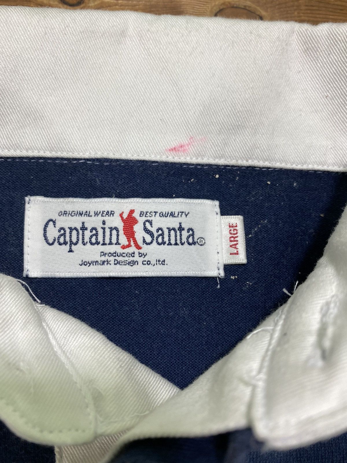 Japanese Brand × Vintage Vintage Captain Santa Yacht Club Polo Long Sleeve Size L Size US L / EU 52-54 / 3 - 8 Thumbnail