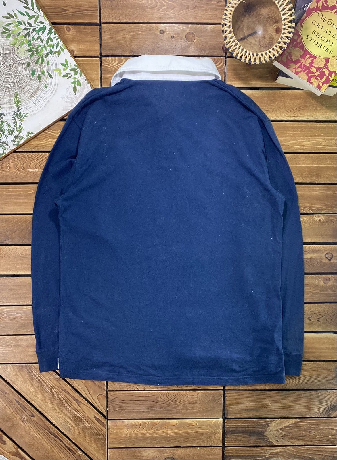 Japanese Brand × Vintage Vintage Captain Santa Yacht Club Polo Long Sleeve Size L Size US L / EU 52-54 / 3 - 9 Thumbnail