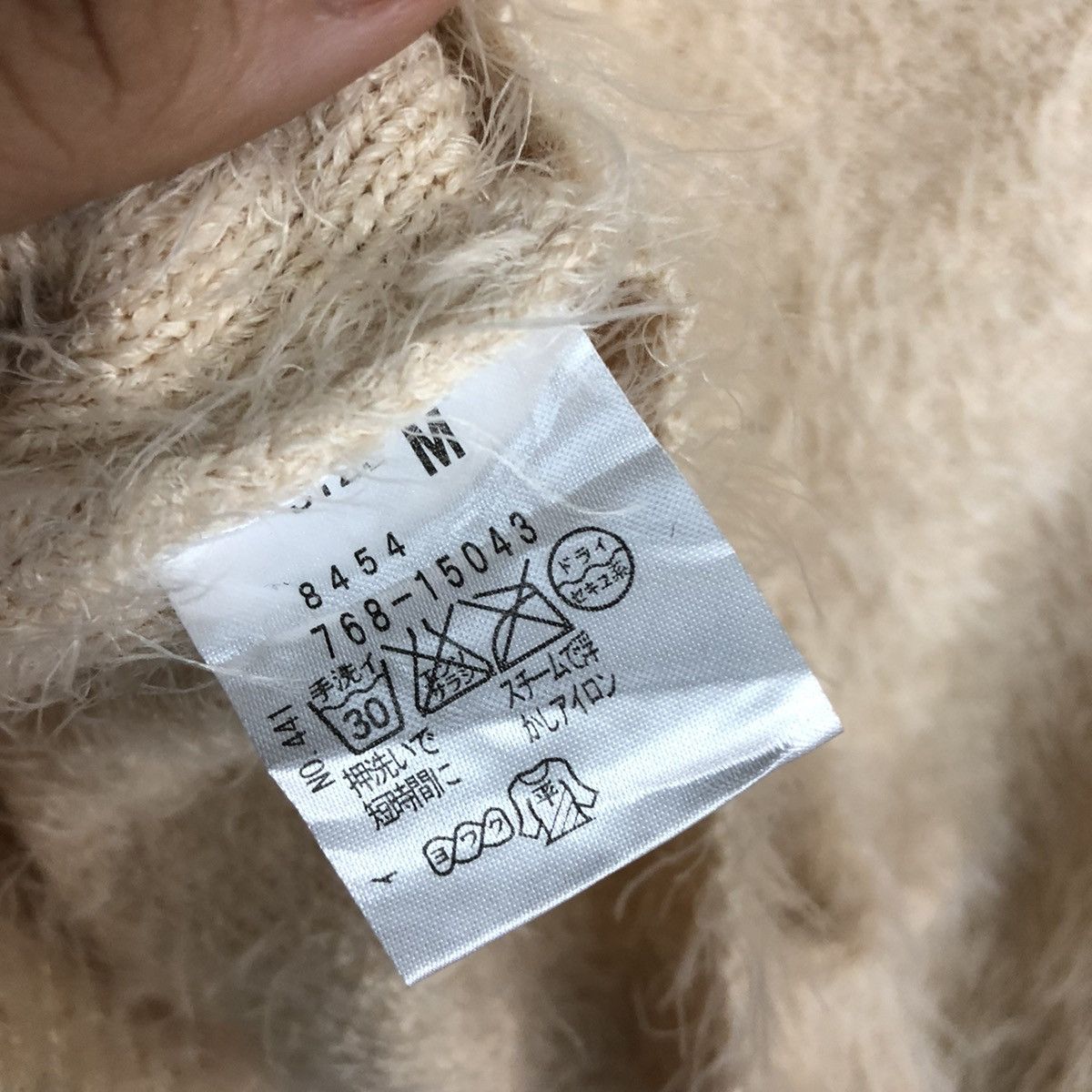 Homespun Knitwear × Japanese Brand DL Grove Light Pink Mohair Shag Shaggy Knitwear #B640 Size M / US 6-8 / IT 42-44 - 13 Thumbnail