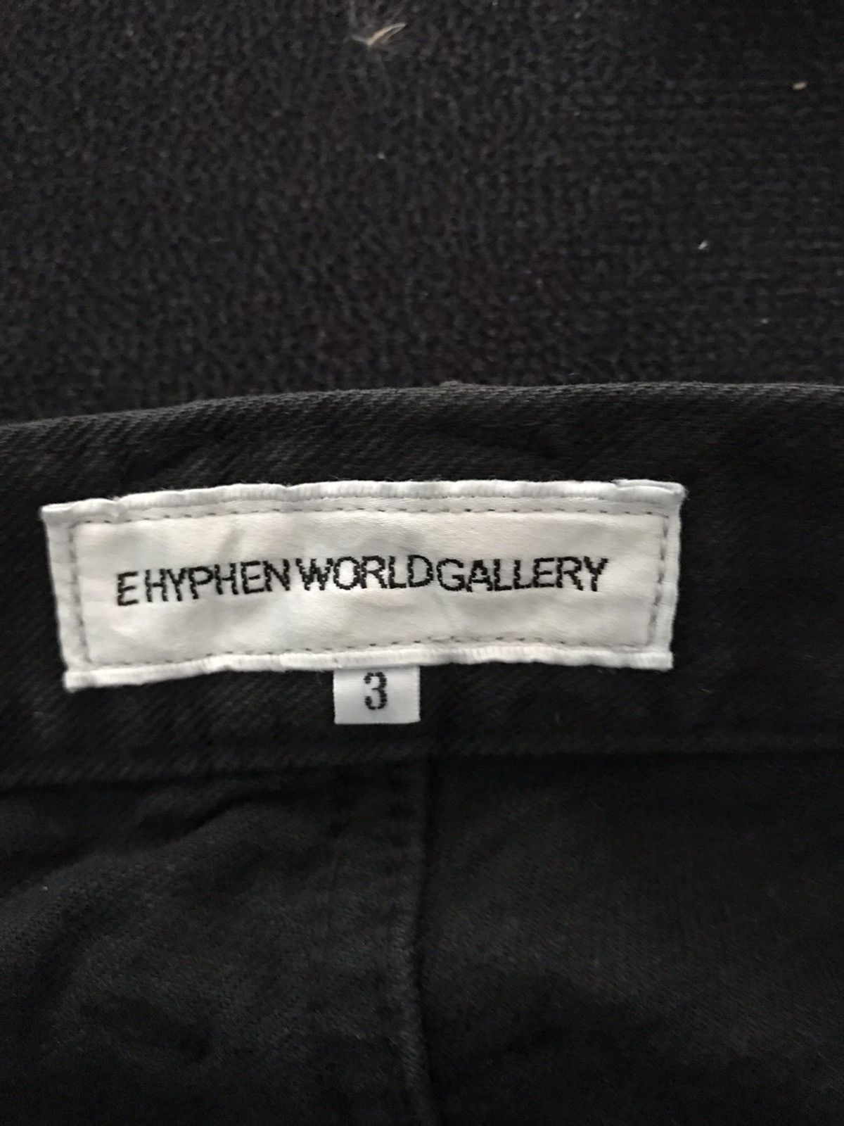 Japanese Brand EHYPHEN WORK GALLERY DISTRESSED DENIM MADE IN JAPAN 🇯🇵 Size US 32 / EU 48 - 8 Thumbnail