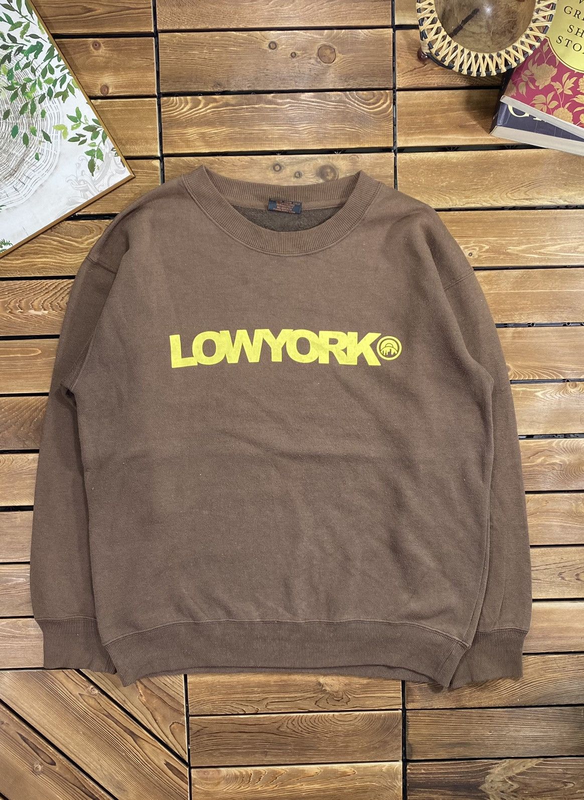 Japanese Brand × Vintage Vintage Sbec Japanese Lowyork Low Life Sweatshirt Big Logo M Size US M / EU 48-50 / 2 - 2 Thumbnail