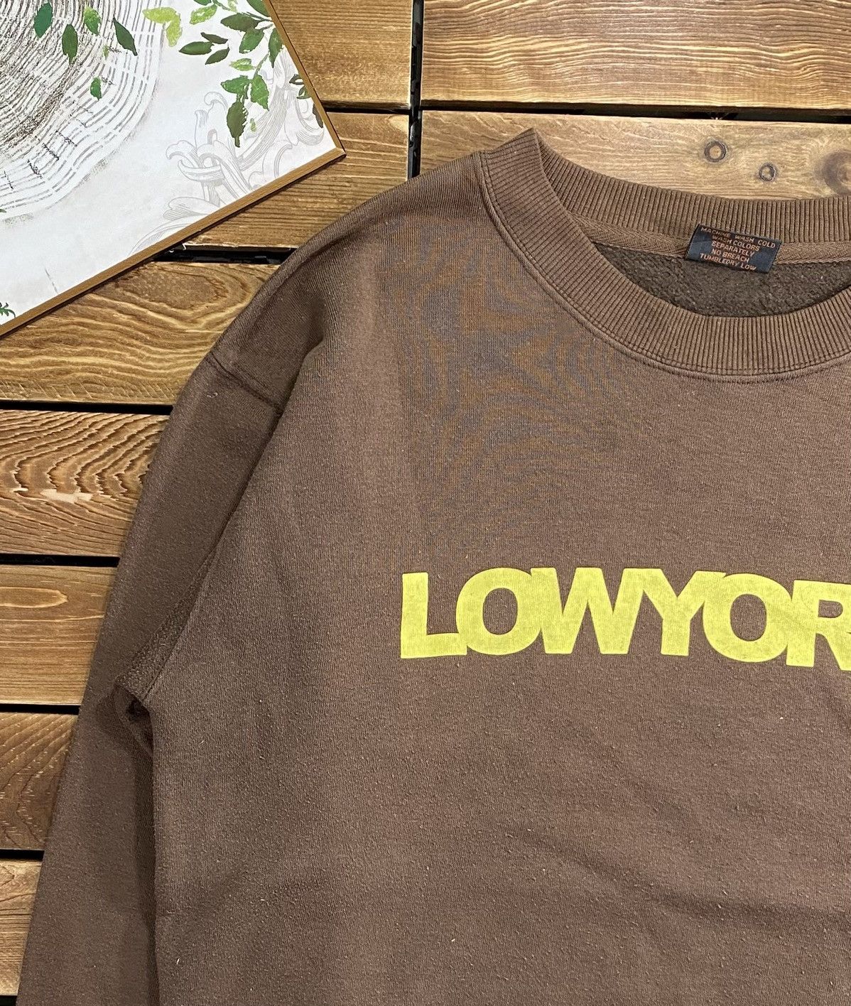 Japanese Brand × Vintage Vintage Sbec Japanese Lowyork Low Life Sweatshirt Big Logo M Size US M / EU 48-50 / 2 - 6 Thumbnail