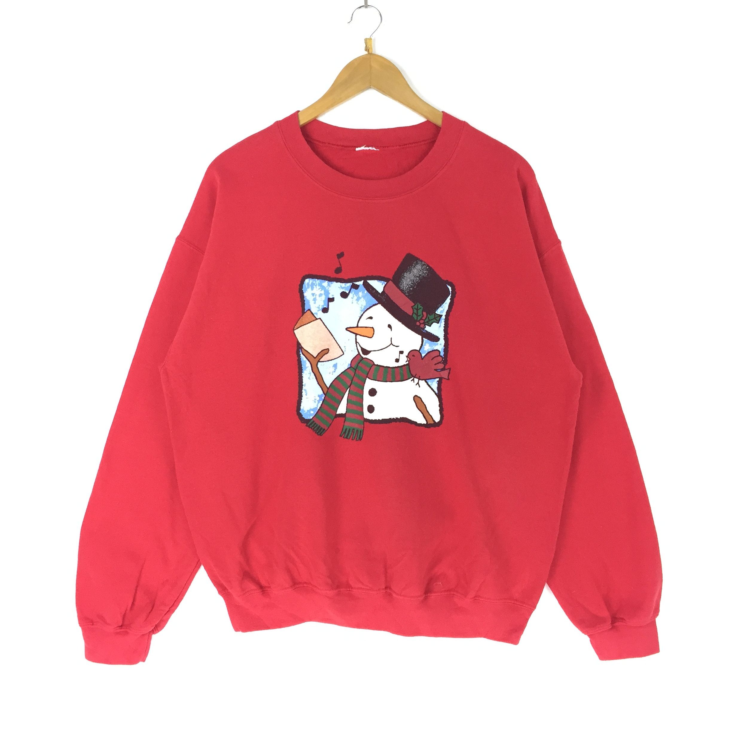 Japanese Brand × Vintage Vintage Santa Christmas Sweatshirt Size US L / EU 52-54 / 3 - 1 Thumbnail