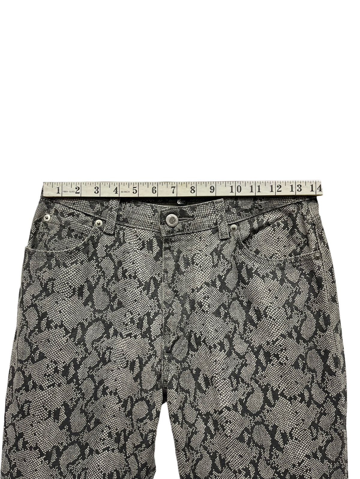 Edwin 🔥EDWIN SOMETHING Snake Skin Design Flare Woman’s Pants Size US 28 / EU 44 - 12 Thumbnail