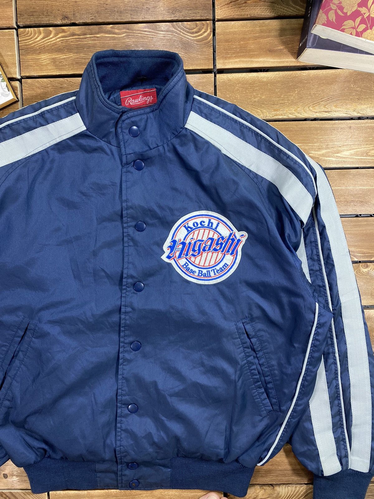 Japanese Brand × Vintage Vintage Rawlings Kochi Nigashi Baseball Team Varsity Size M Size US M / EU 48-50 / 2 - 4 Thumbnail