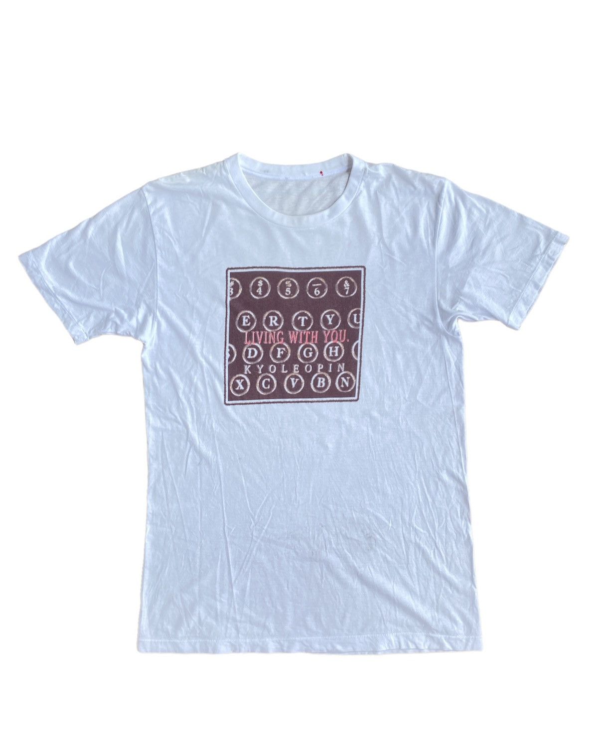 Vintage Vintage Kyoleopin Living With You vintage 90s 80s White Size US M / EU 48-50 / 2 - 1 Thumbnail