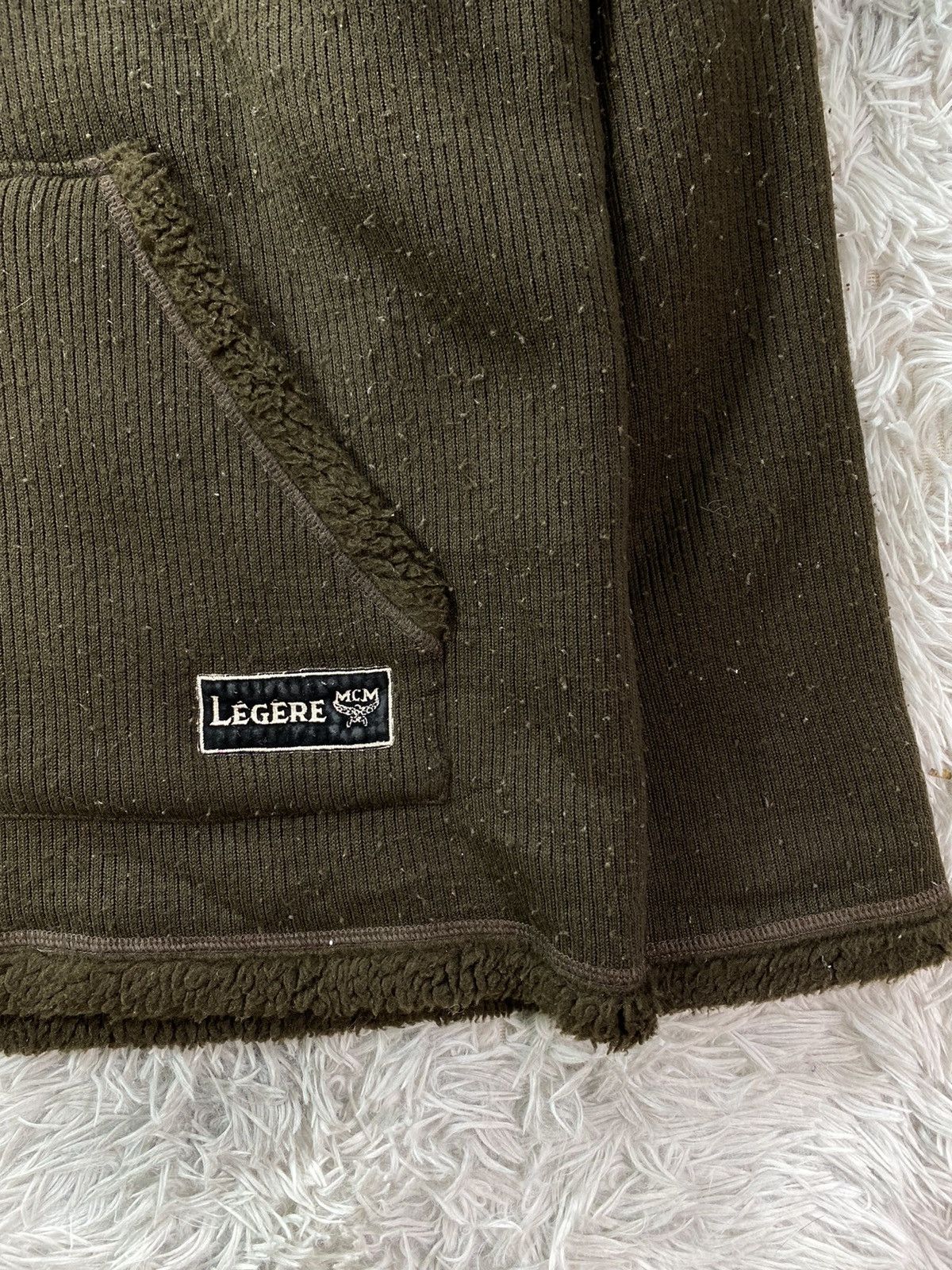 MCM × Vintage Vintage MCM Legere Italy Designer Knitwear jacket Size L Size US L / EU 52-54 / 3 - 3 Thumbnail