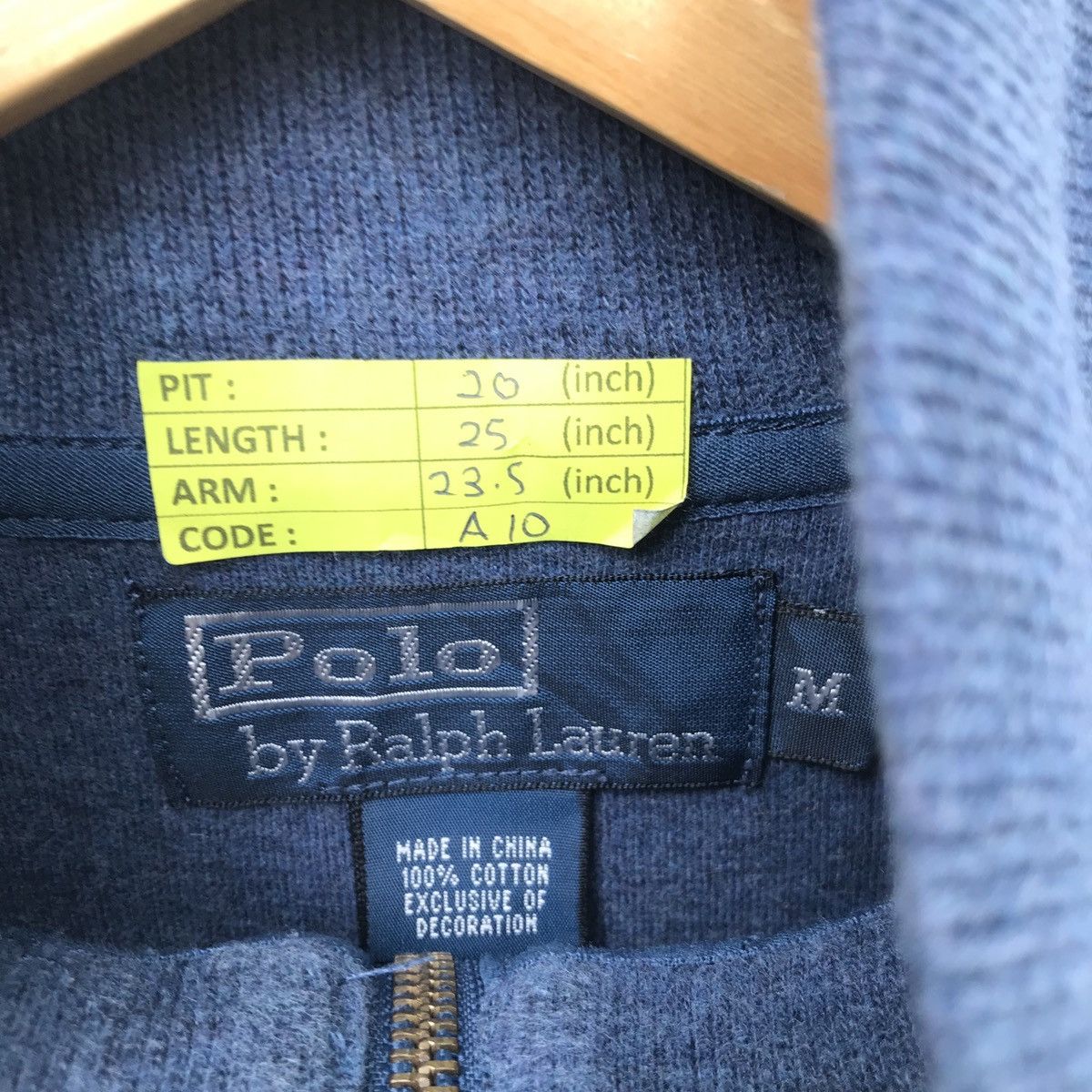 Polo Ralph Lauren × Vintage Vintage Polo ralph Lauren Sweatshirt Spell Out Size US M / EU 48-50 / 2 - 4 Thumbnail